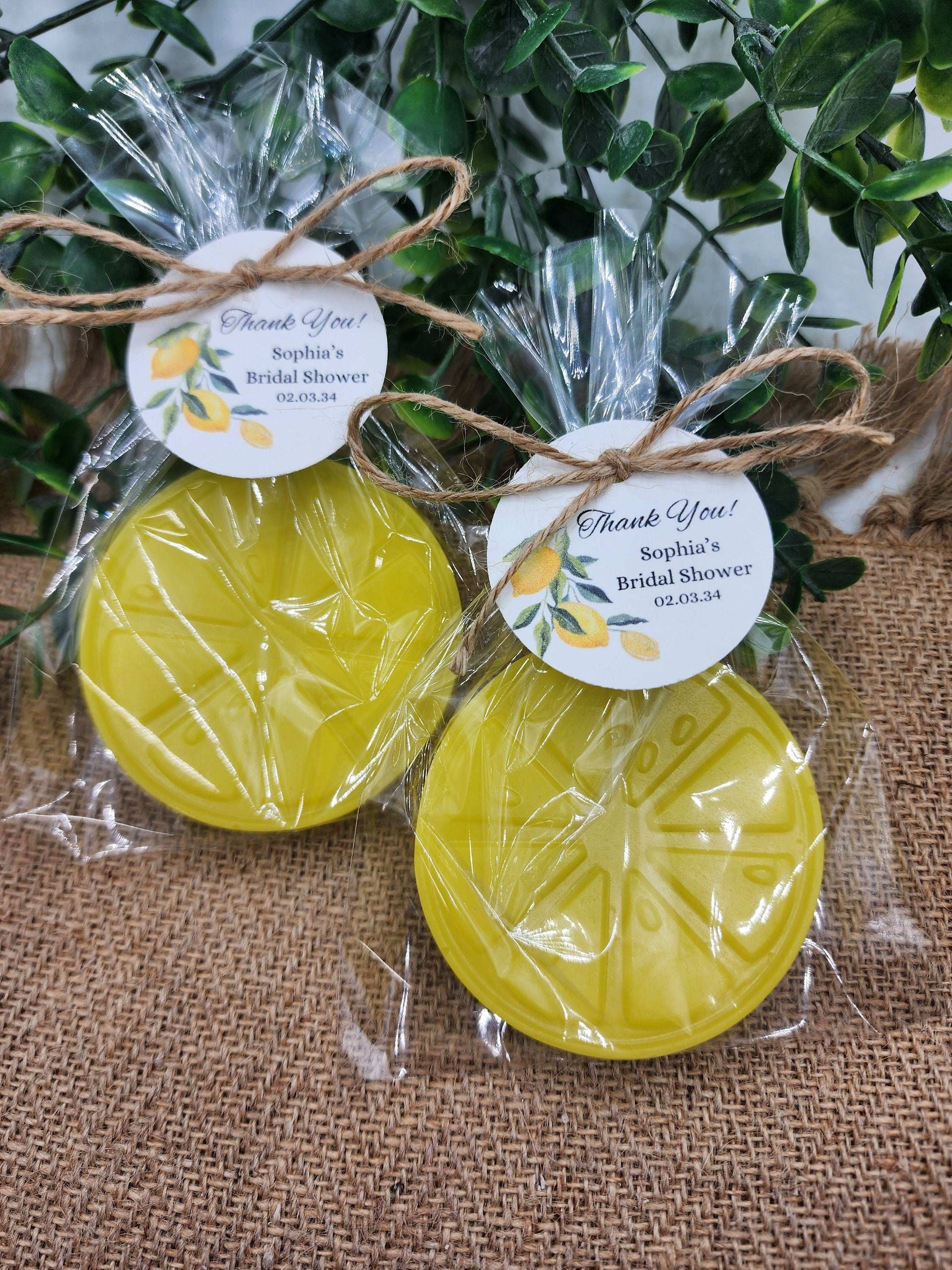 Lemon Soap Favors Citrus Baby Shower Soap Favors Lemon Wedding Favors Little Cutie Favors Mandarin Soap Favors Gift For Her Clementine Soap