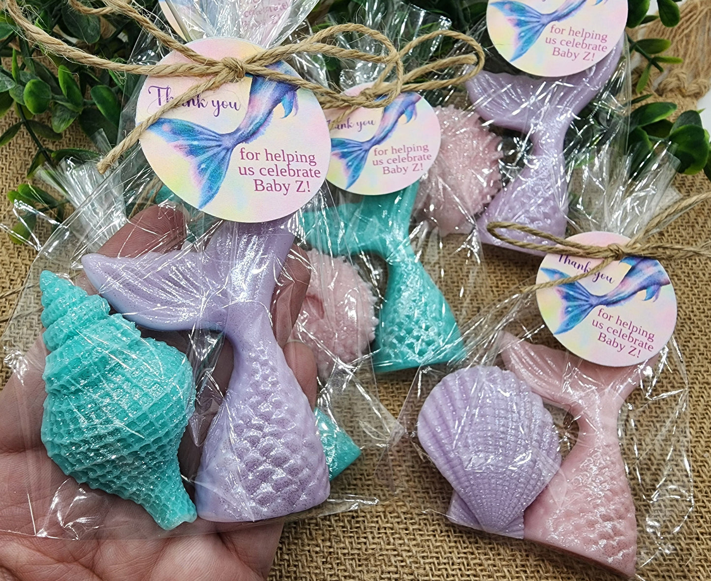 Under The Sea Mermaid Tail Soap Mermaid Party Favor Mermaid Tails Beach Soap Beach Birthday Party Gift For Girl Baby Shower Favor