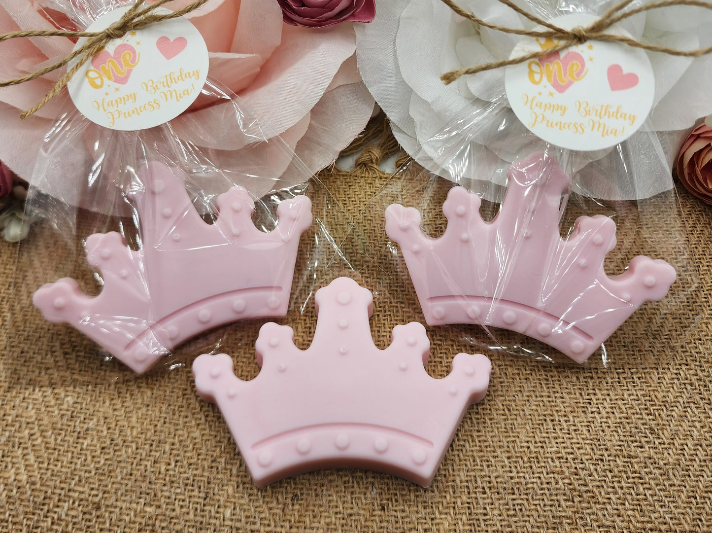 Princess Soap Favors Tiara Crown Baby Shower Favors Party Decorations Girl Princess Soap Girl Birthday Sweet 16 Pink Favors For Girl