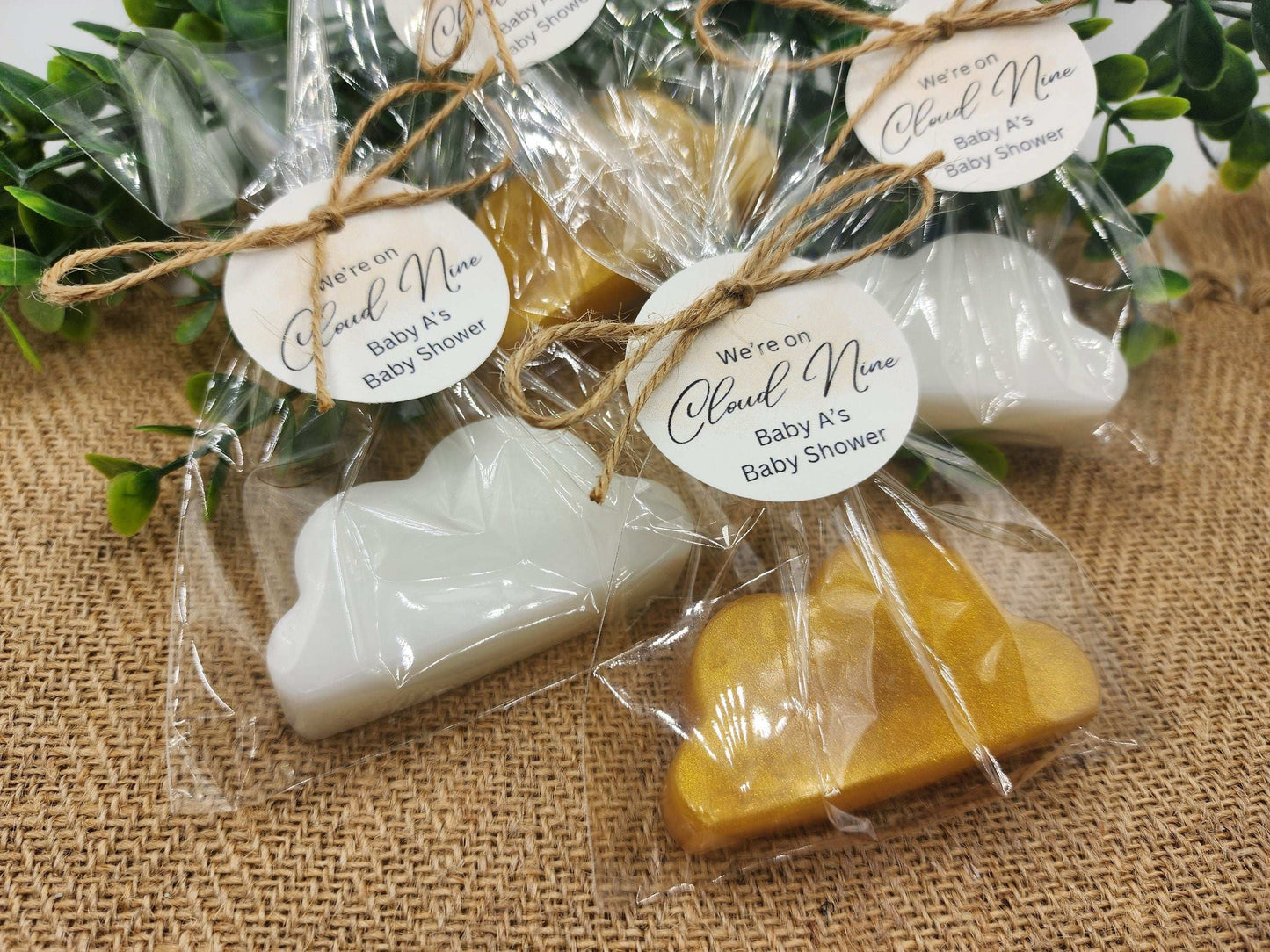 Cloud soap favors on cloud nine over the moon twinkle twinkle little star baby shower favors bridal shower favor wedding gender reveal