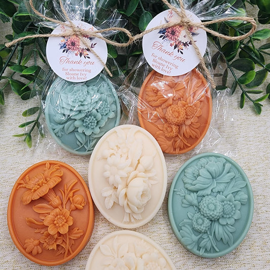 Fall Flower Soap Favors Baby Shower Something Blue Floral Bridal Shower Decor Baby In Bloom Theme Elegant Floral Decorations Fall In Love