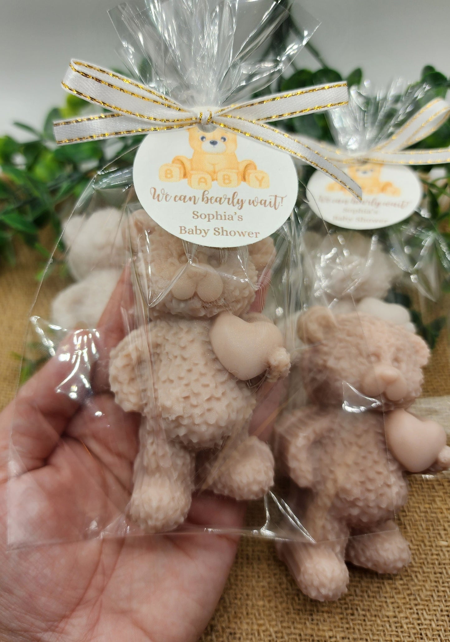 Teddy Bear Soap Favors Baby Shower Favors Thank You Beary Much Gift Beary First Birthday Decorations Gender Reveal Favors Boy Girl Gift