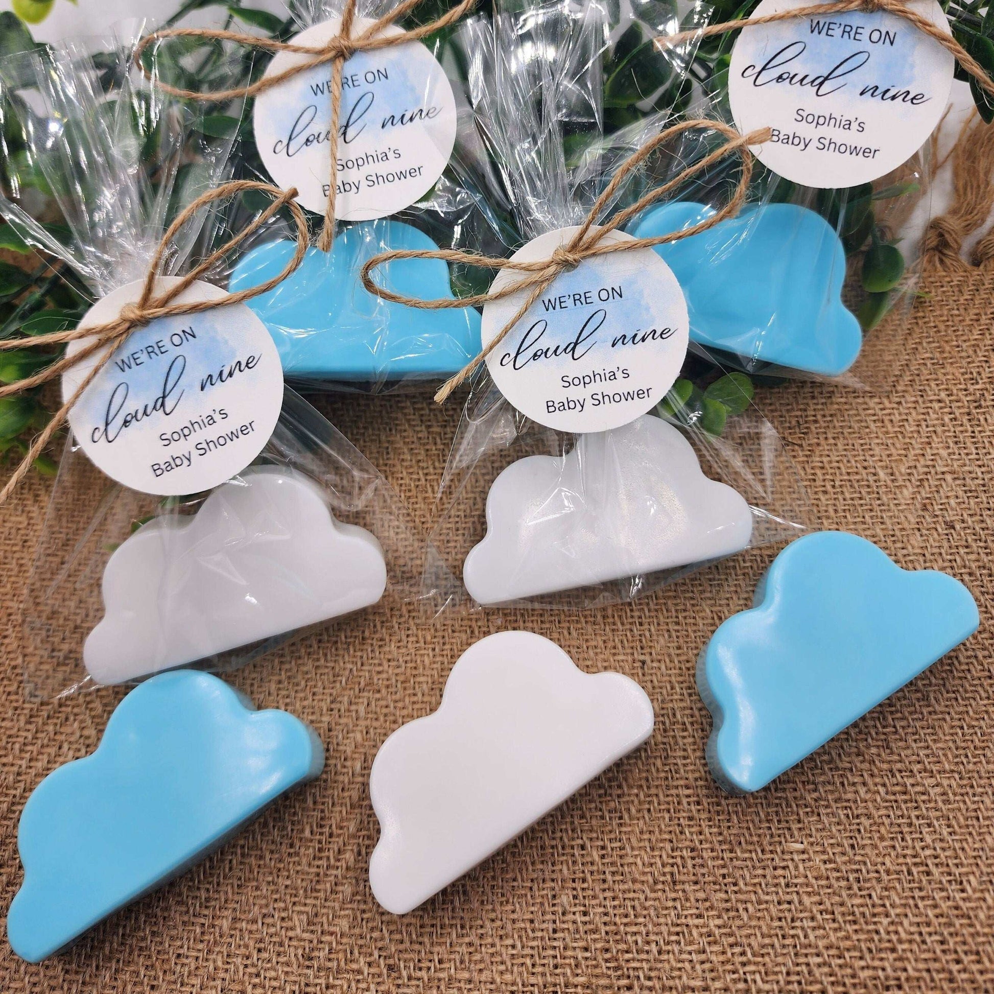 Cloud soap favors on cloud nine over the moon twinkle twinkle little star baby shower favors bridal shower favor wedding gender reveal