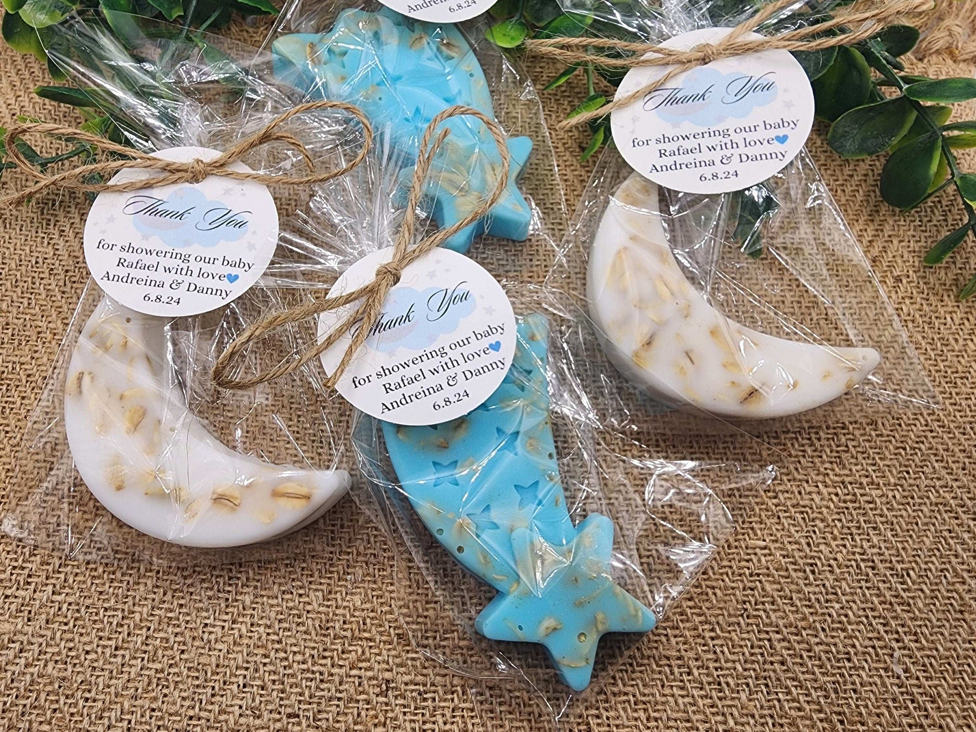 Over the moon soap favors twinkle twinkle little star moon and star soap favors baby shower favors bridal shower favor