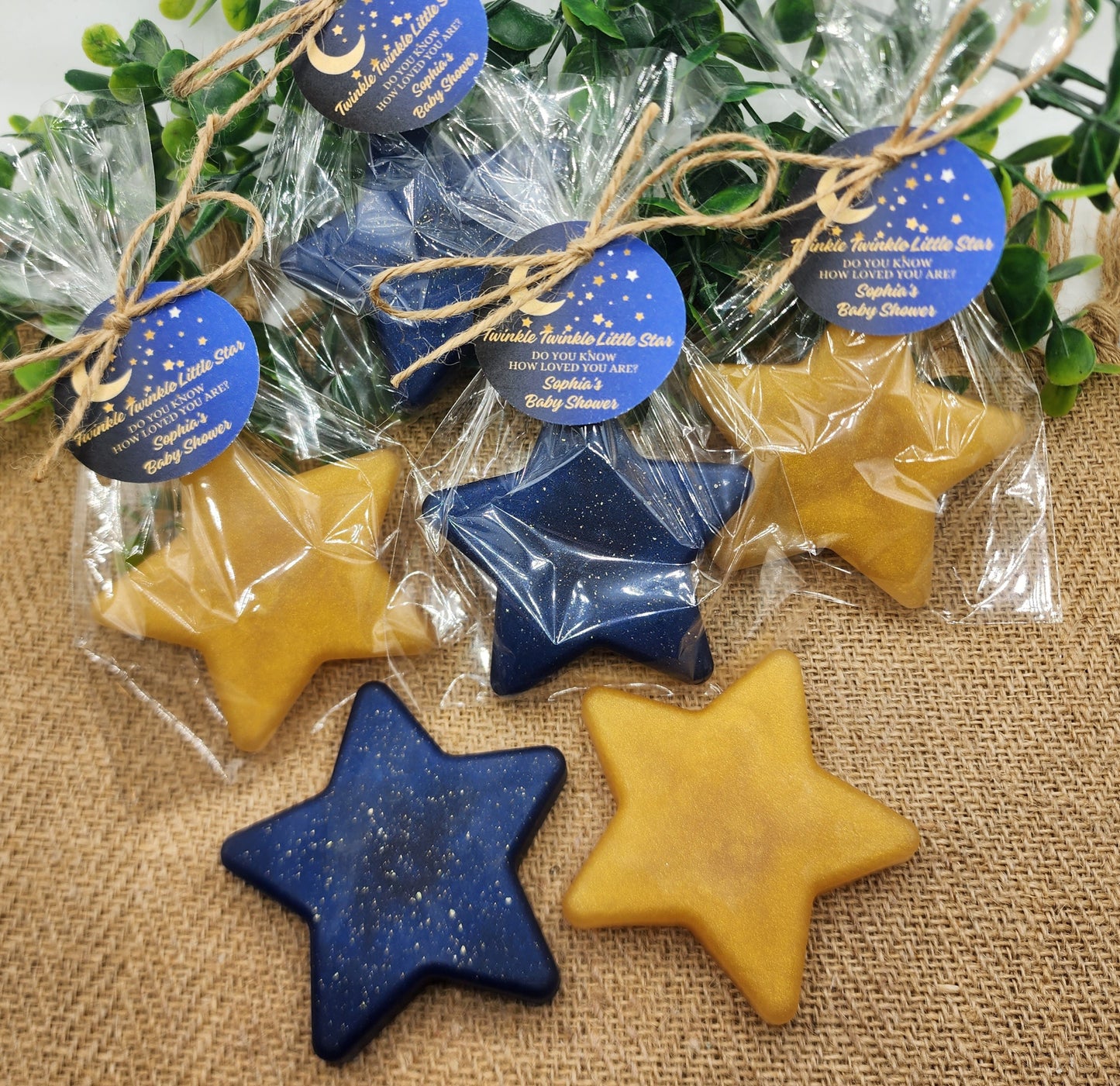 Twinkle twinkle little star soap favors over the moon baby shower favors bridal shower wedding shower favor love you to the moon and back