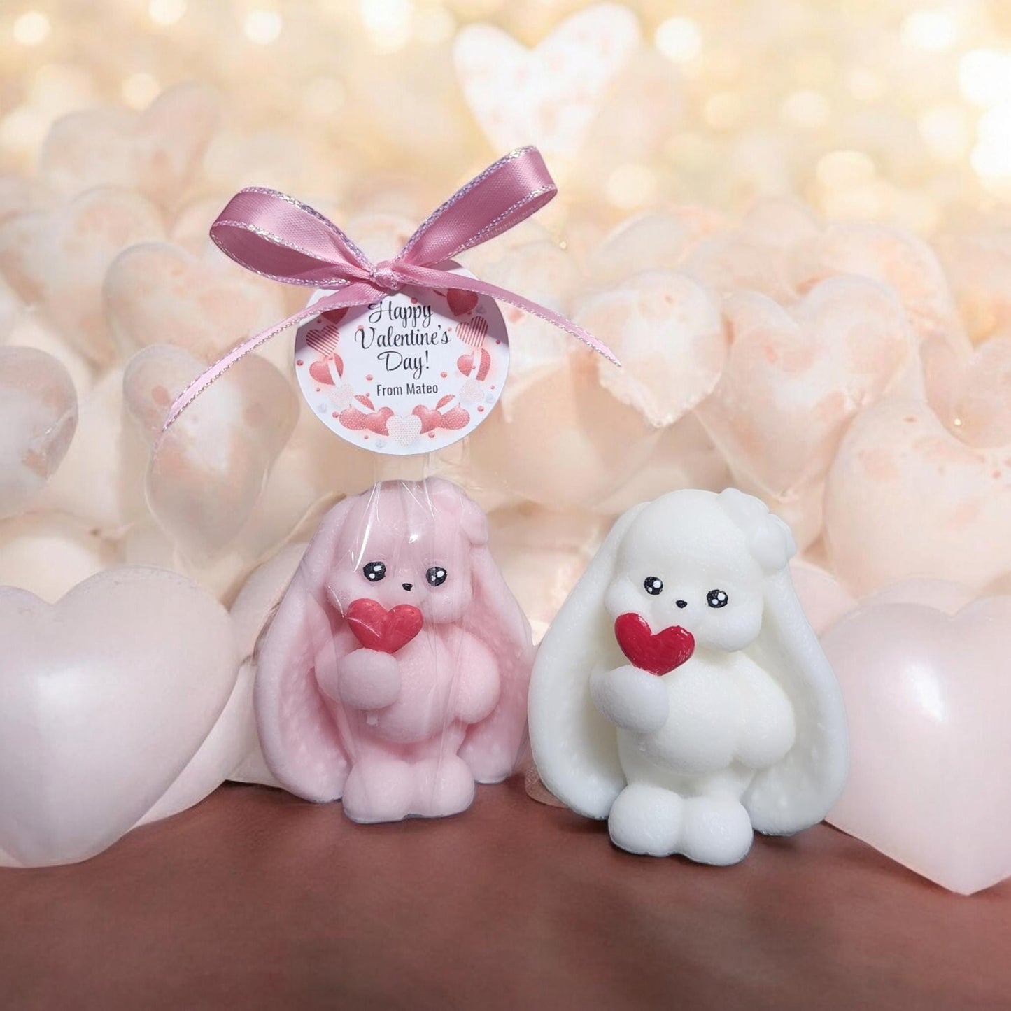 Personalized Kids Cute Valentines Day Soap-Class Gift-Party Favors-Stocking Stuffer- Valentines Day Gift Set-Easter Basket-Valentines Favors