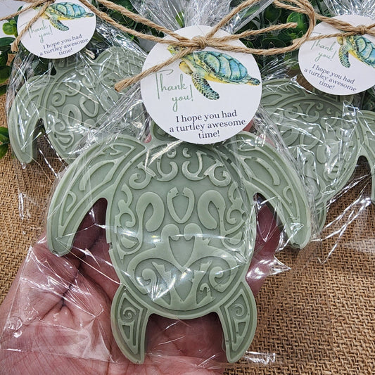 Sea Turtle Soap Favors Baby Shower Favors Bridal Shower Favors Under The Sea Themed Soap Ocean Decorations  Sea Creatures Animals Gift