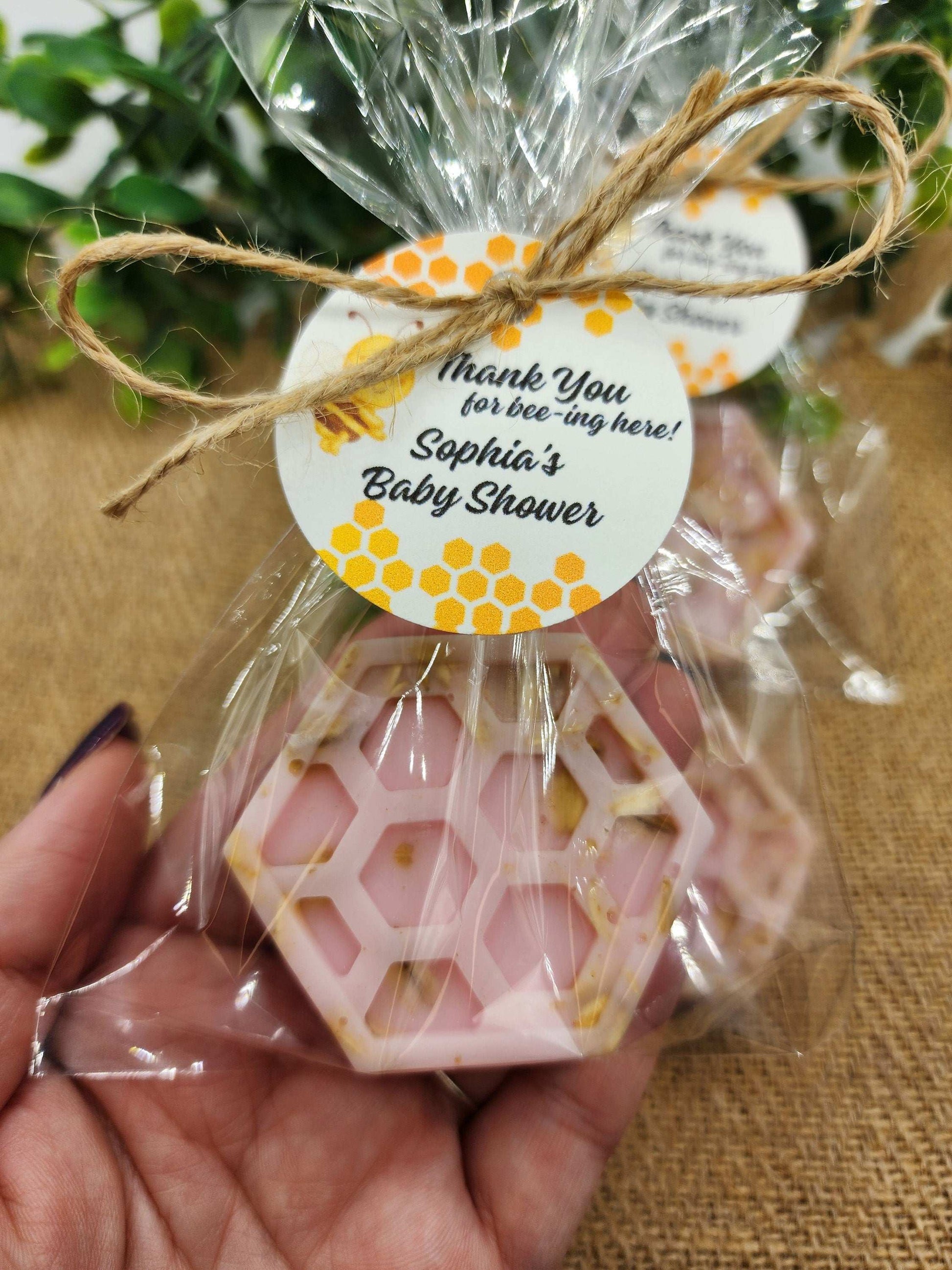Honeycomb Soap Favors Honey Bee Baby Shower Favors Bee Hive Wedding Shower Favors Oatmeal Soap Gift For Her