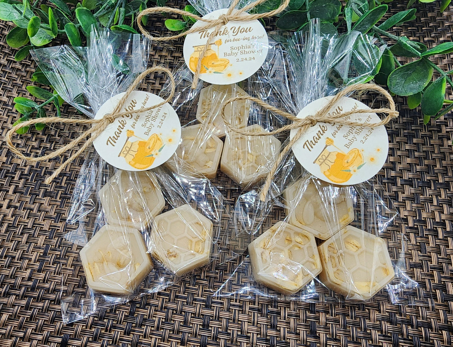 Honey Oatmeal Soap Favors Honeycomb  Honey Bee Baby Shower Favors Bee Hive Wedding Shower Favors Oatmeal Soap Gift For Her