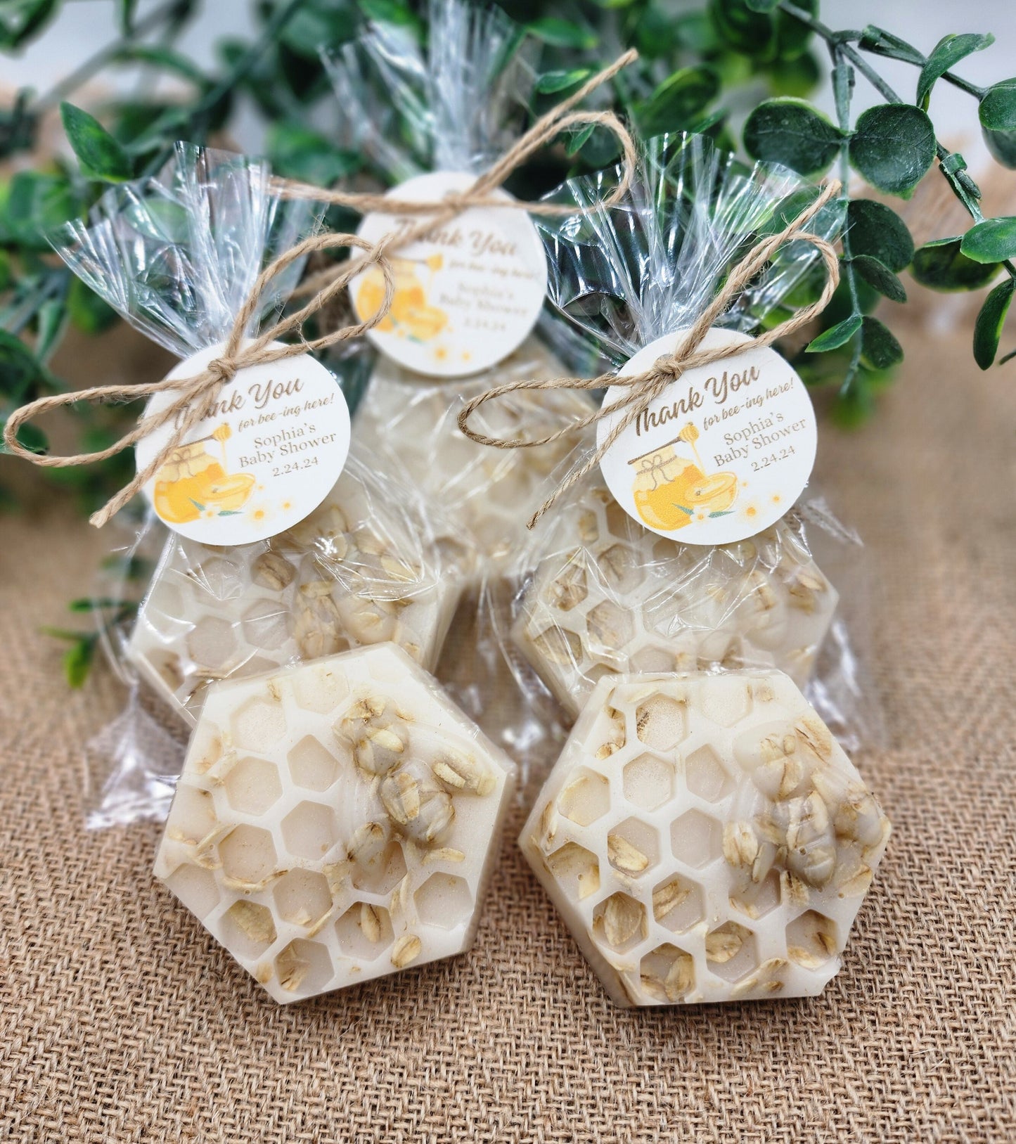 Honeycomb Soap Favors Honey Bee Baby Shower Favors Bee Hive Wedding Shower Favors Oatmeal Soap Gift For Her