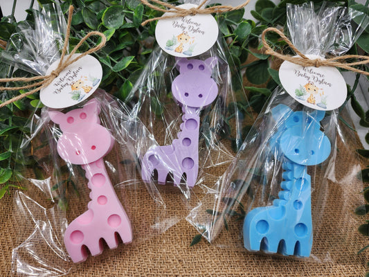 Giraffe Soap Favors Safari Animal Soap Girrafe Baby Shower Soap Favors Girl Boy Baby Shower Giraffe Party Decorations Soap Favors