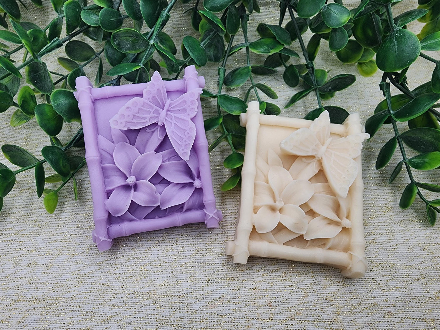 Floral Butterfly Soap Favors Baby shower favors Bridal shower favors Wildflower soap favors Wedding shower favors Party favors Girl gift
