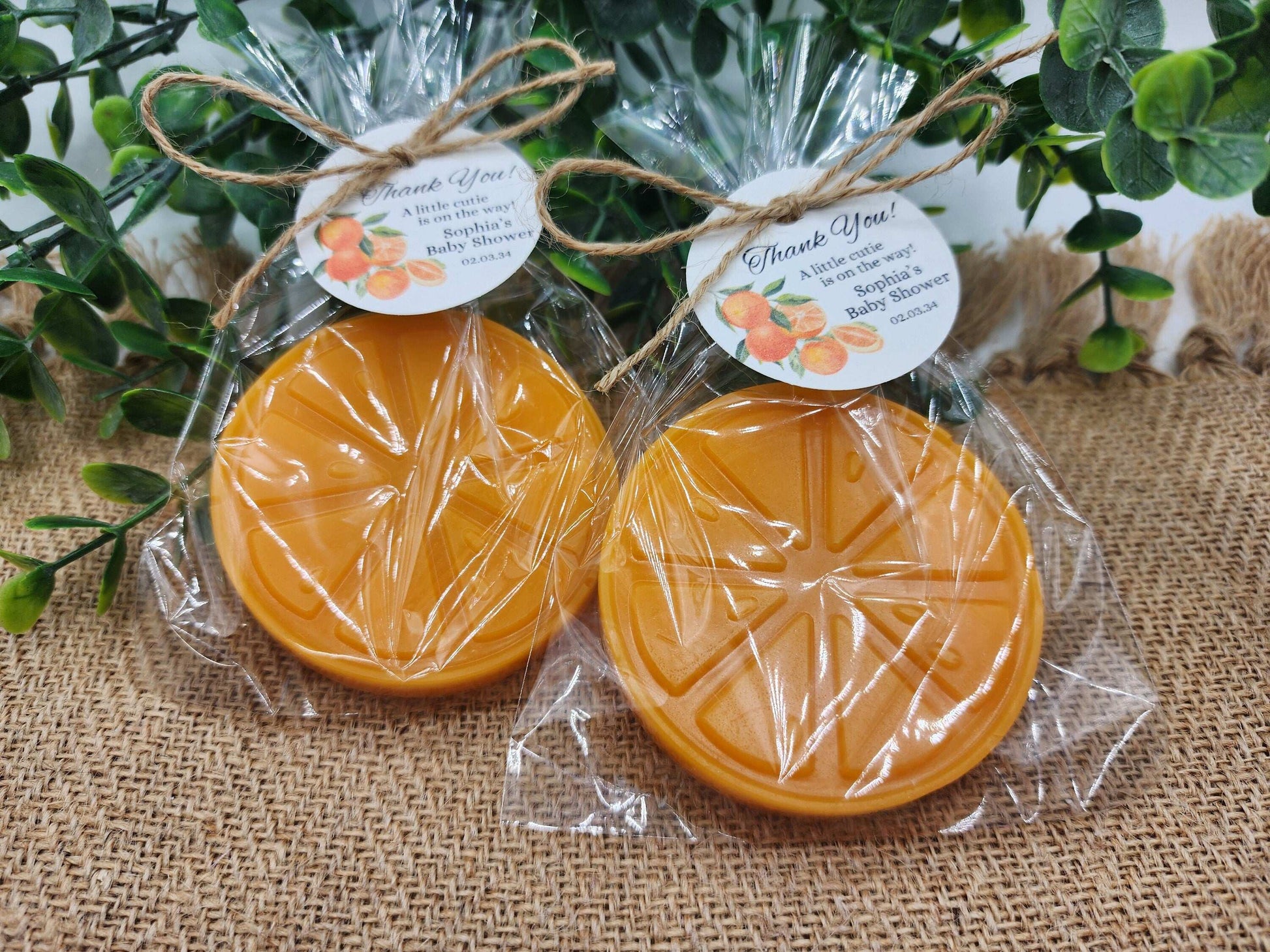 Lemon Soap Favors Citrus Baby Shower Soap Favors Lemon Wedding Favors Little Cutie Favors Mandarin Soap Favors Gift For Her Clementine Soap