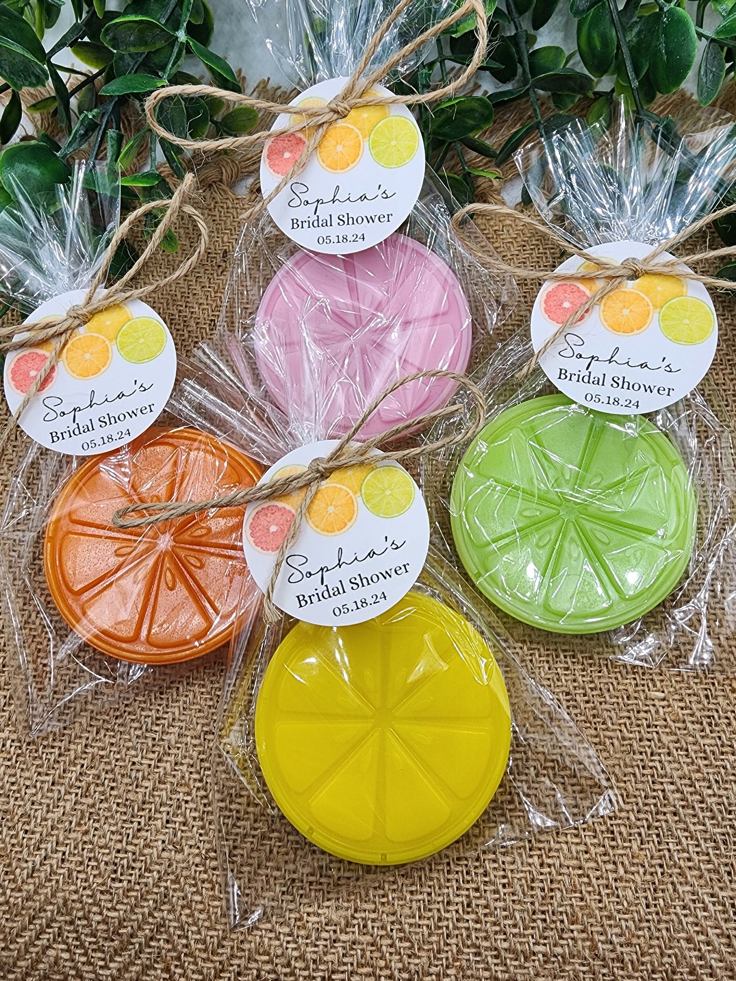 Citrus Soap Favors Orange Baby Shower Soap Favors Lemon Wedding Favors Little Cutie Favors Grapefruit Lime Clementine Gift For Her Soap