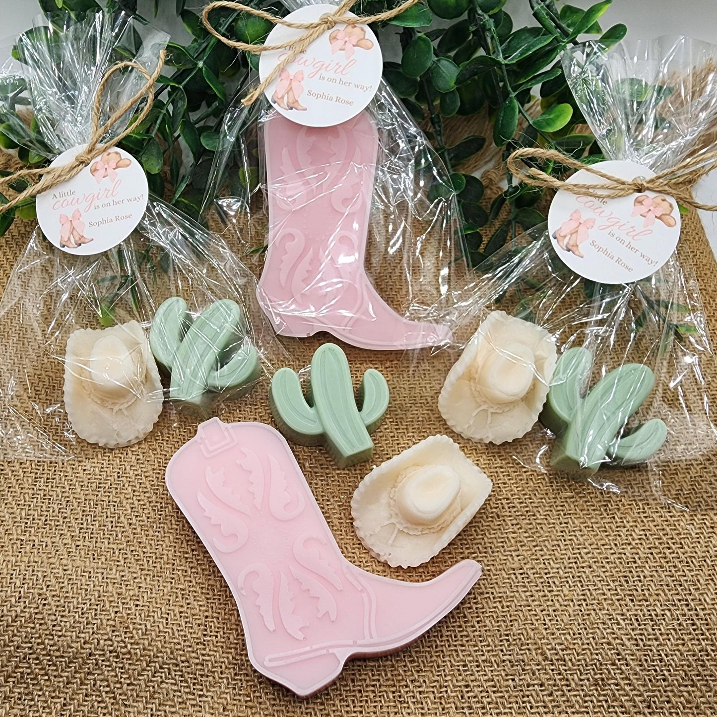 Western Soap Favors Cowboy Boot Baby Shower Mexican Fiesta Wedding First Rodeo Birthday Decorations Country Wild West Party Hat Cactus Gift