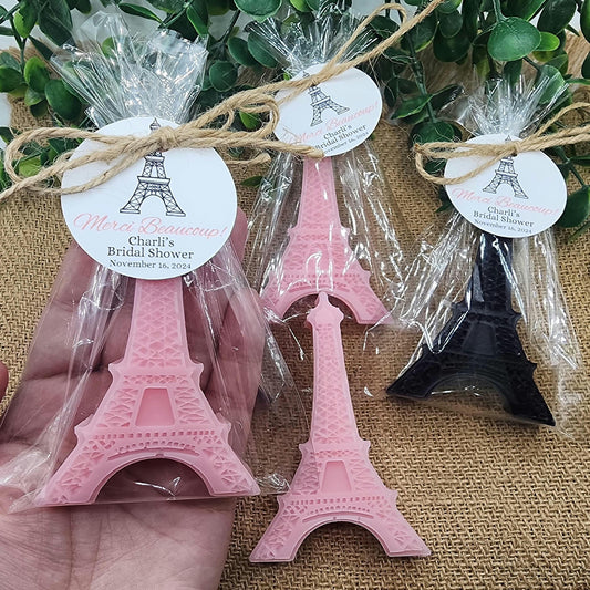 Eiffel Tower Soap Favors Eiffel Tower Gift Paris Baby Shower Soap Favors, Wedding Favors, Elegant Gift For Guests, Birthday Decorations