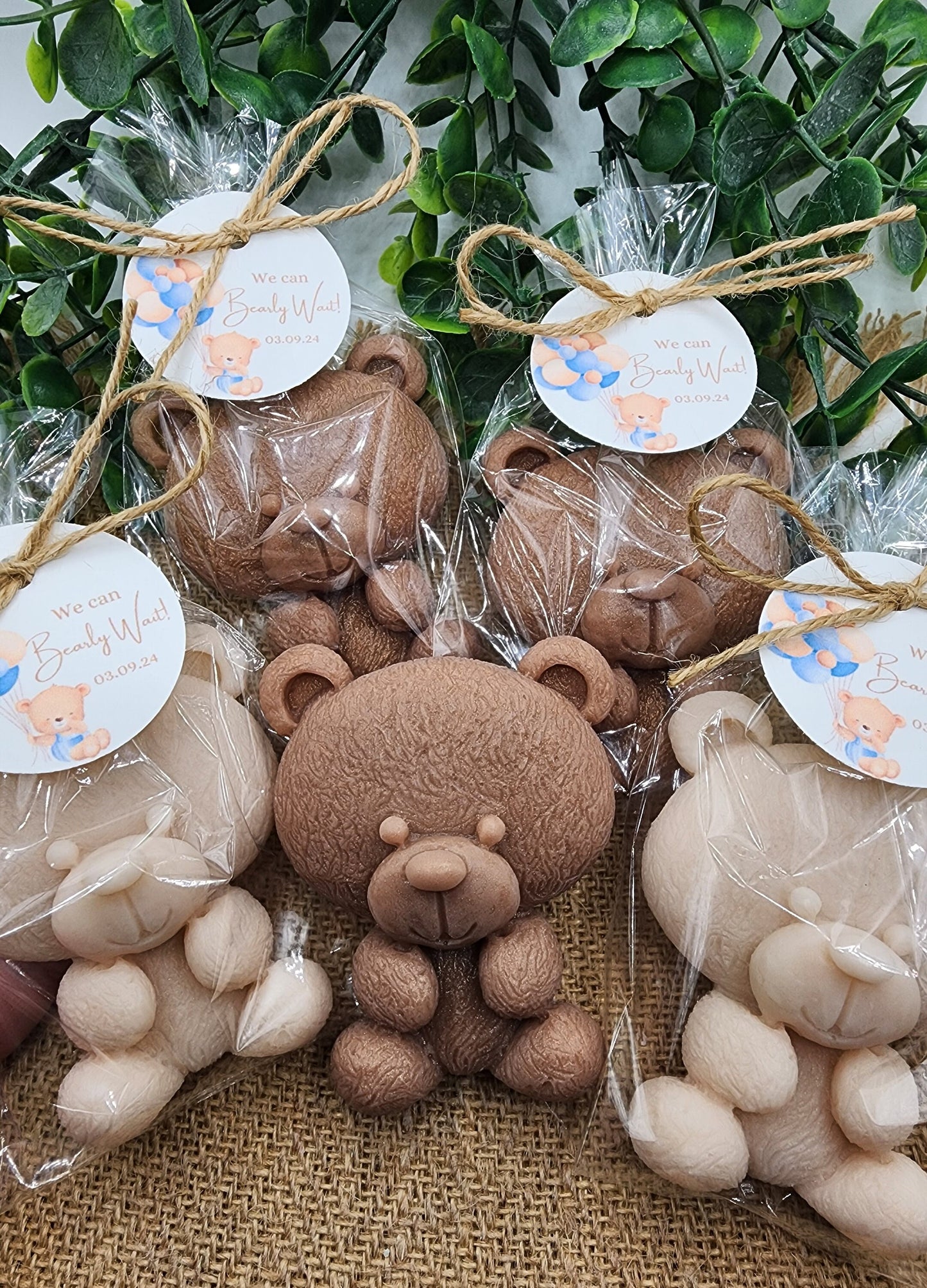 Teddy Bear Soap Favors Baby Shower Favors Thank You Beary Much Gift Beary First Birthday Decorations Gender Reveal Favors Boy Girl Gift