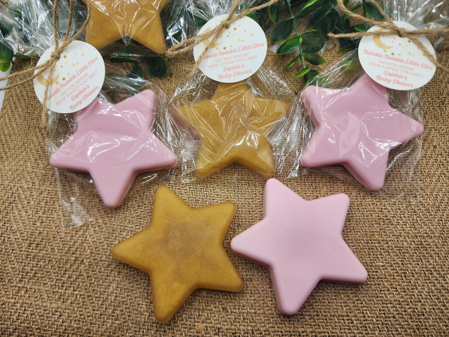 Twinkle twinkle little star soap favors over the moon baby shower favors bridal shower wedding shower favor love you to the moon and back