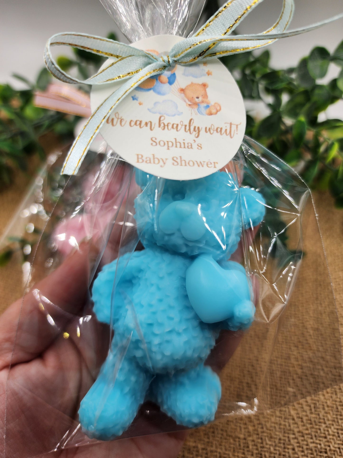 Teddy Bear Soap Favors Baby Shower Favors Thank You Beary Much Gift Beary First Birthday Decorations Gender Reveal Favors Boy Girl Gift
