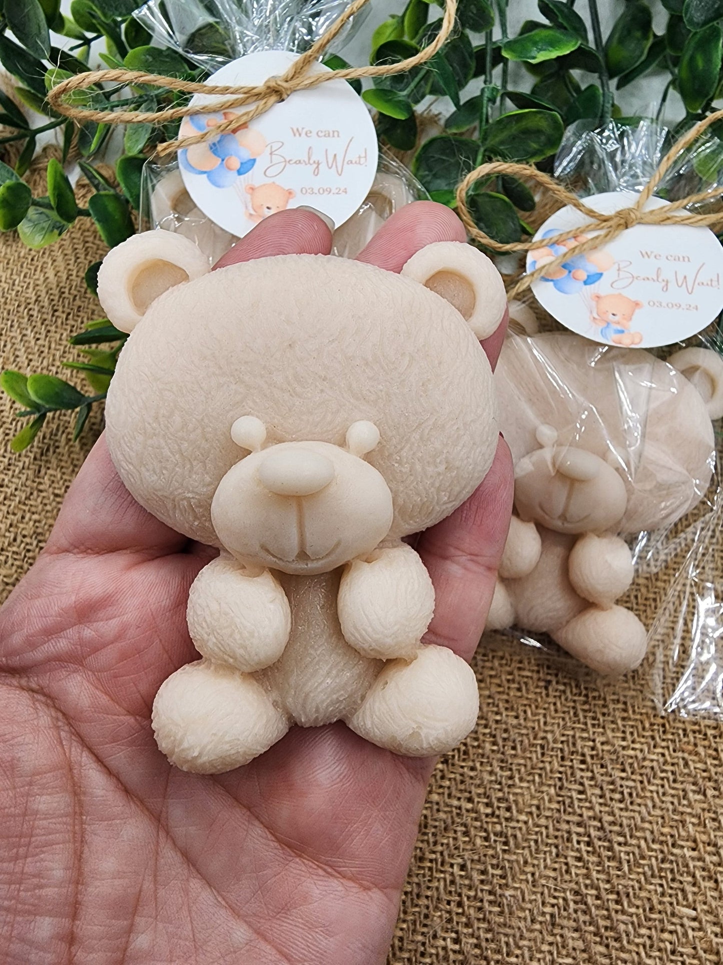 Teddy Bear Soap Favors Baby Shower Favors Thank You Beary Much Gift Beary First Birthday Decorations Gender Reveal Favors Boy Girl Gift