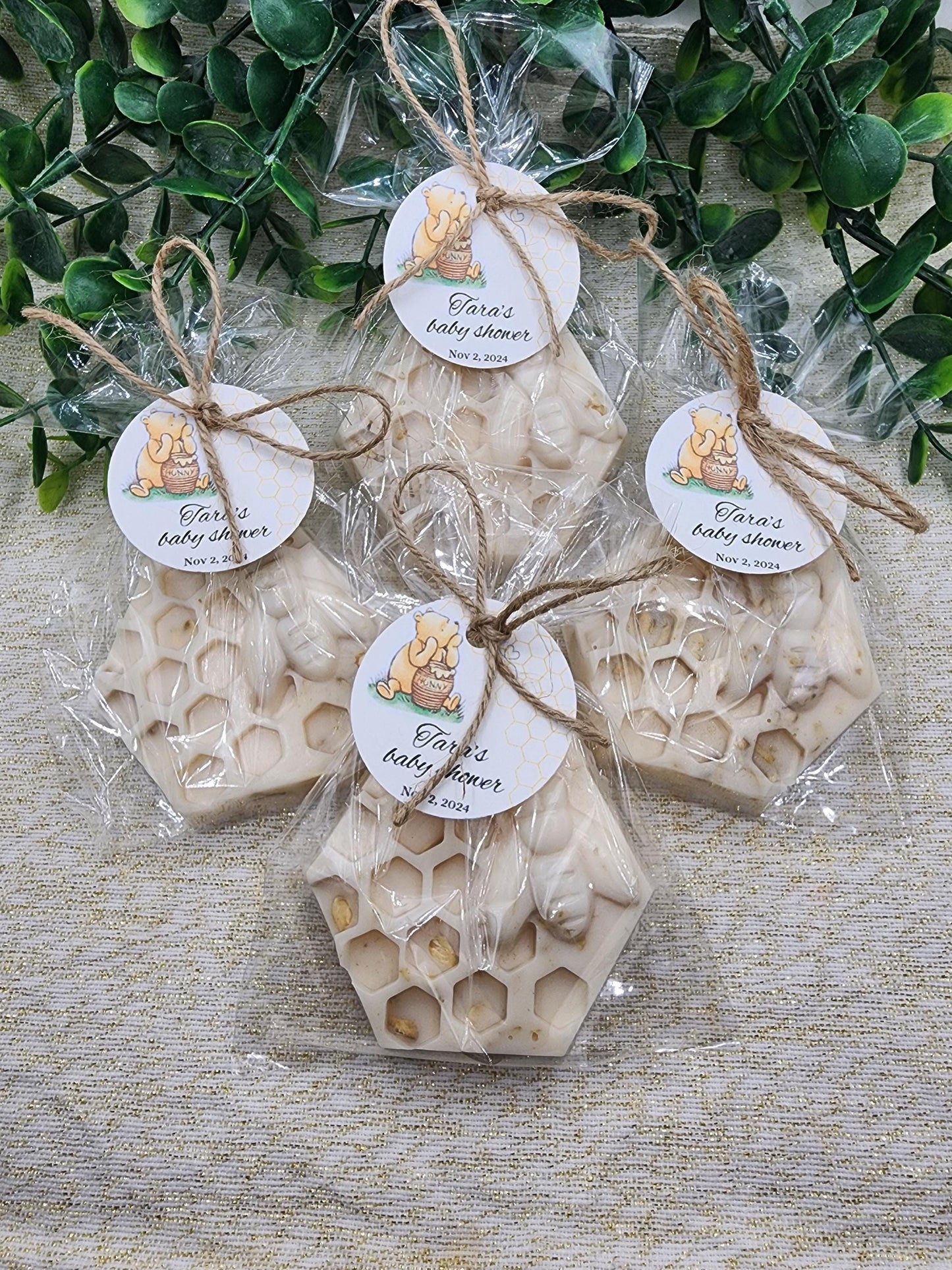 Honeycomb Soap Favors Honey Bee Baby Shower Favors Bee Hive Wedding Shower Favors Oatmeal Soap Gift For Her
