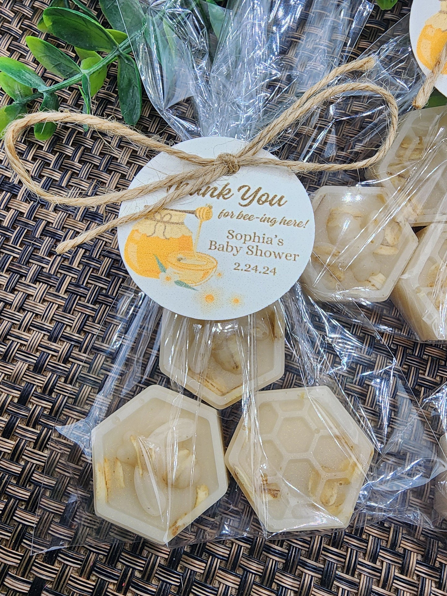 Honey Oatmeal Soap Favors Honeycomb  Honey Bee Baby Shower Favors Bee Hive Wedding Shower Favors Oatmeal Soap Gift For Her