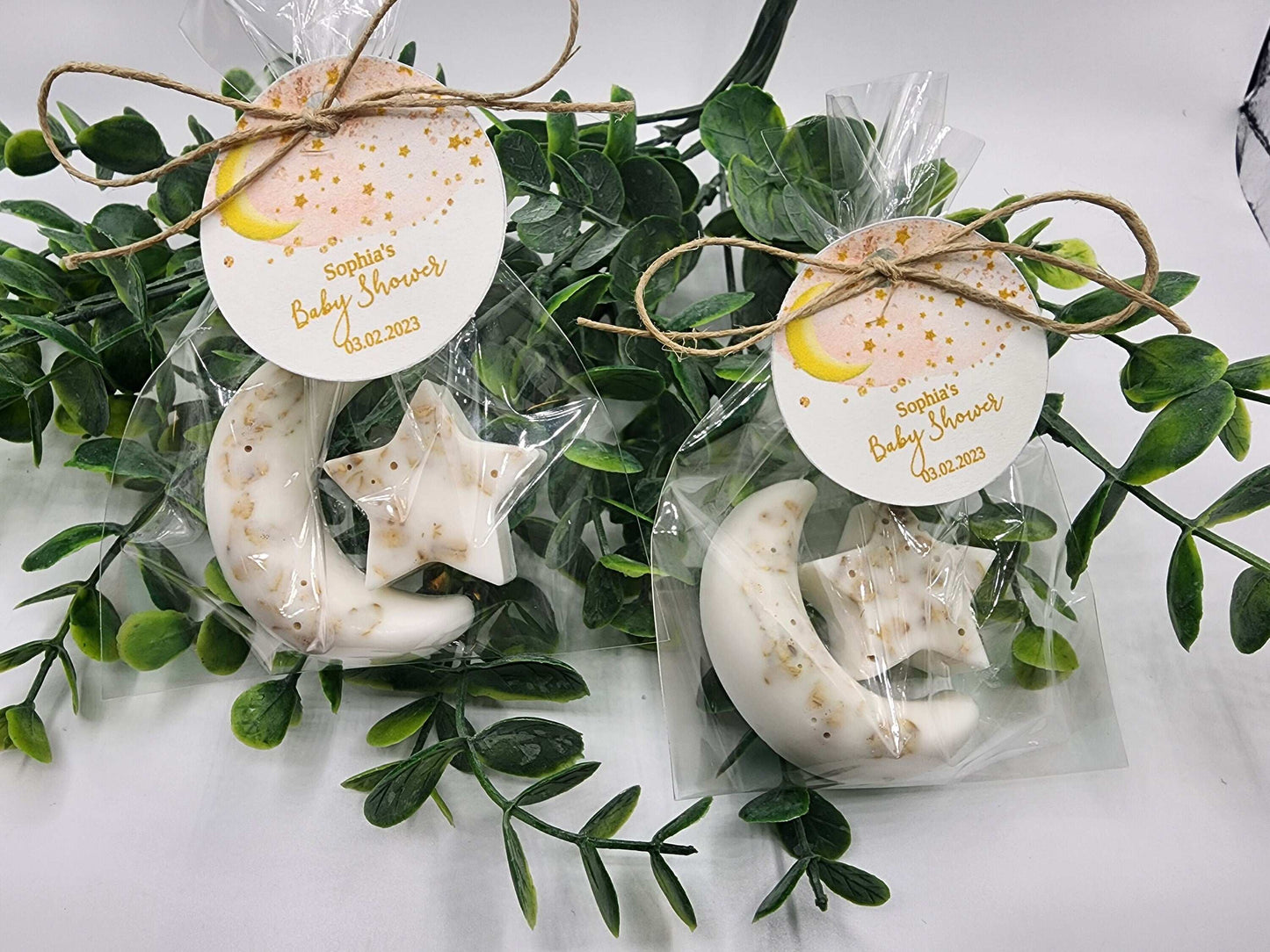 Over the moon soap favors twinkle twinkle little star moon and star soap favors baby shower favors bridal shower favor