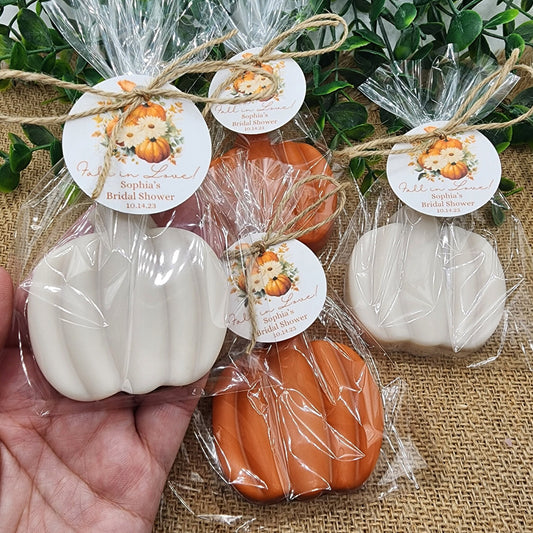 Fall Pumpkin Soap Favors Little Pumpkin Baby Shower Favors Wedding Shower Favors Bridal Shower Pumpkin Favors Fall Decorations Gift For Her