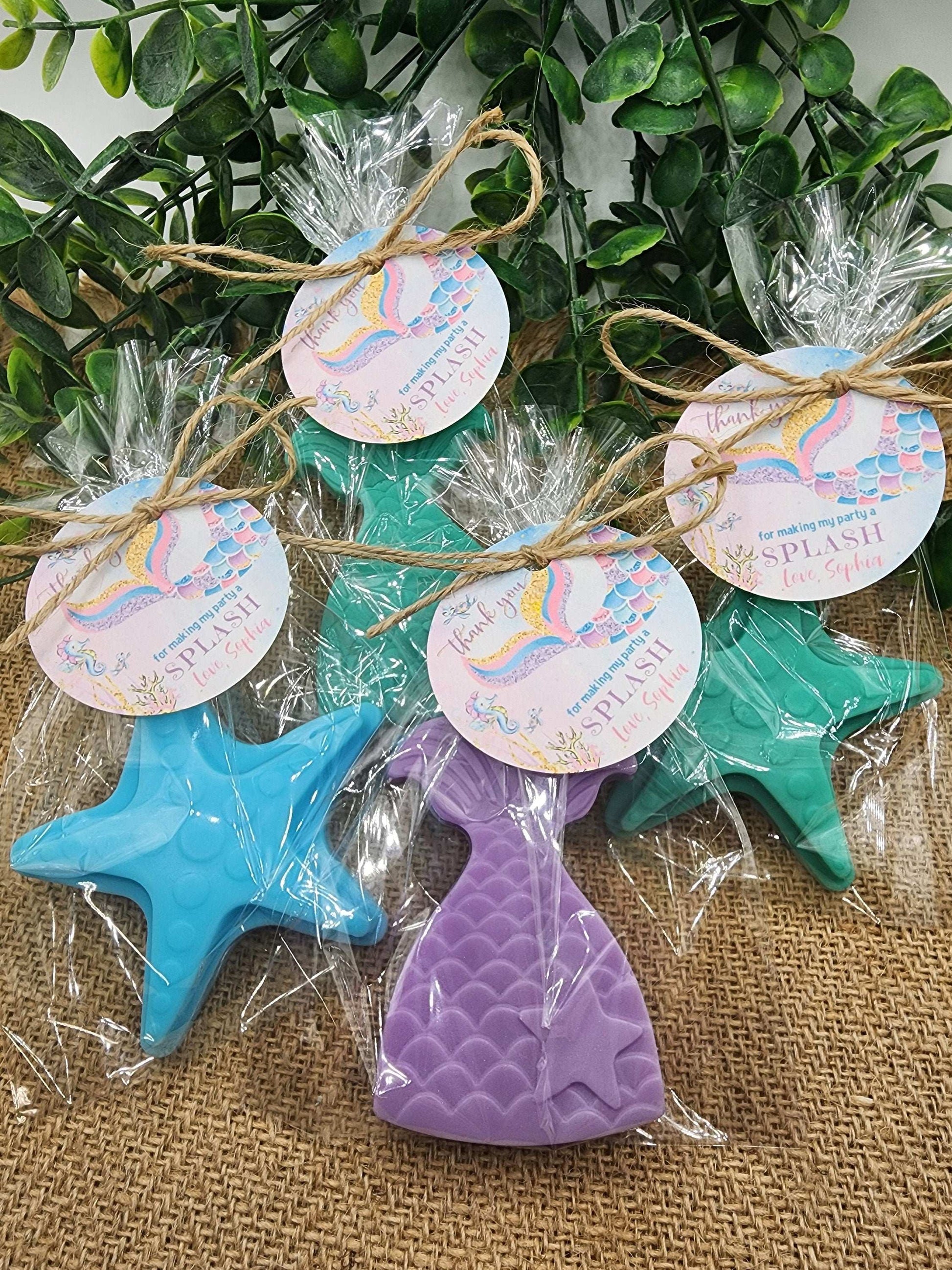 Under The Sea Mermaid Tail Soap Mermaid Party Favor Mermaid Tails Star Fish Beach Soap Beach Birthday Party Gift For Girl Baby Shower Favor