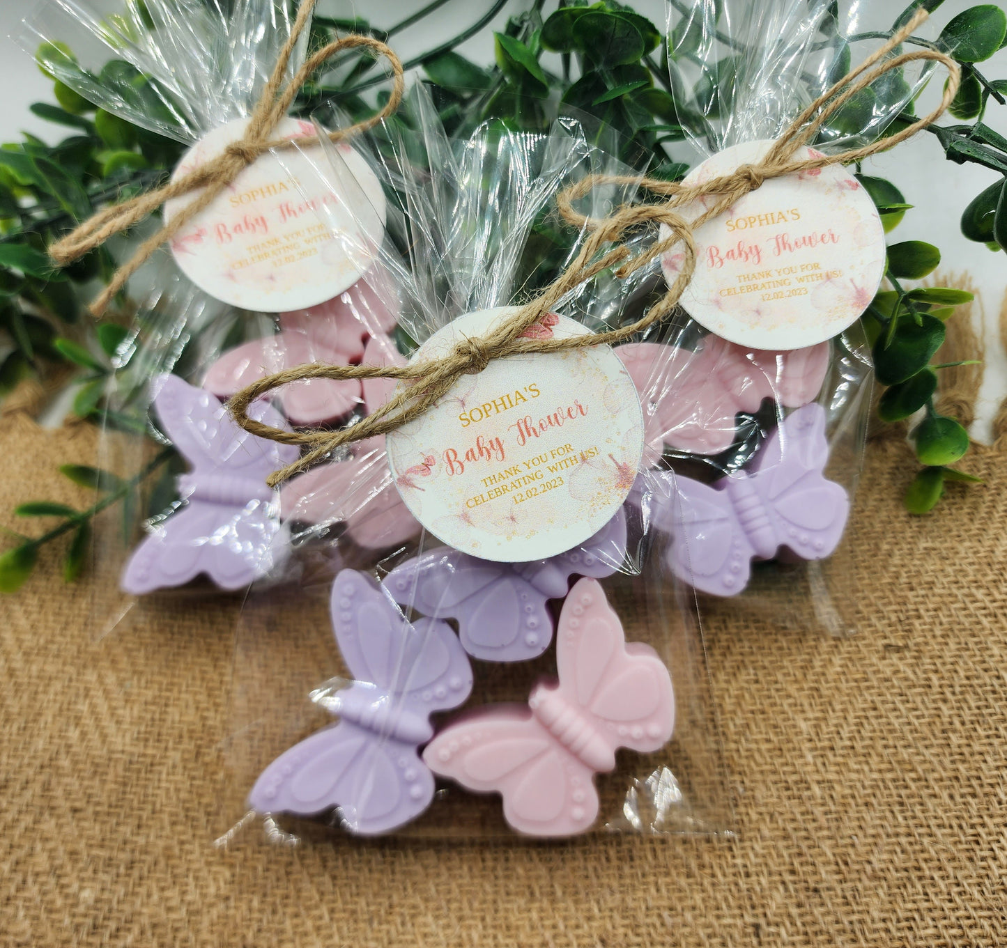 Butterfly Soap Favors Baby shower favors Bridal shower favors Wedding shower favors Party favors Girl gift sweet 16 decorations