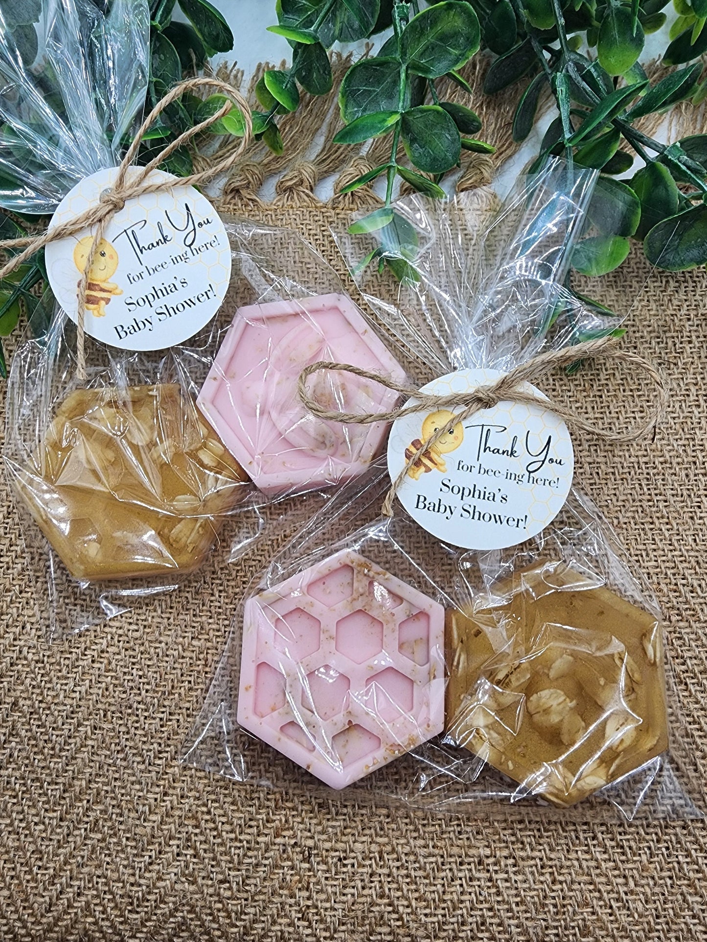 Honeycomb Soap Favors Honey Bee Baby Shower Favors Bee Hive Wedding Shower Favors Oatmeal Soap Gift For Her