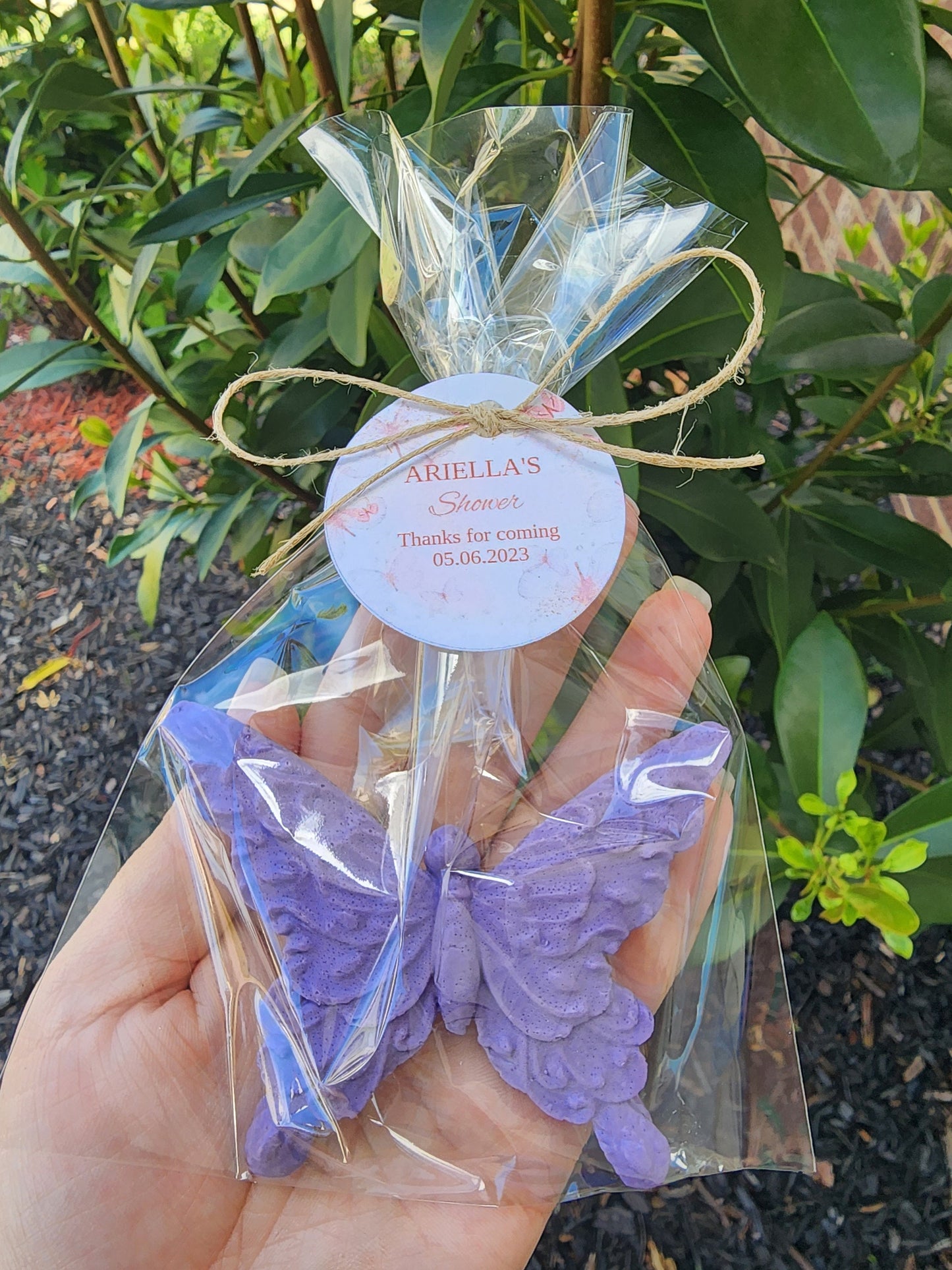 Butterfly Soap Favors Baby shower favors Bridal shower favors Wedding shower favors Party favors Girl gift