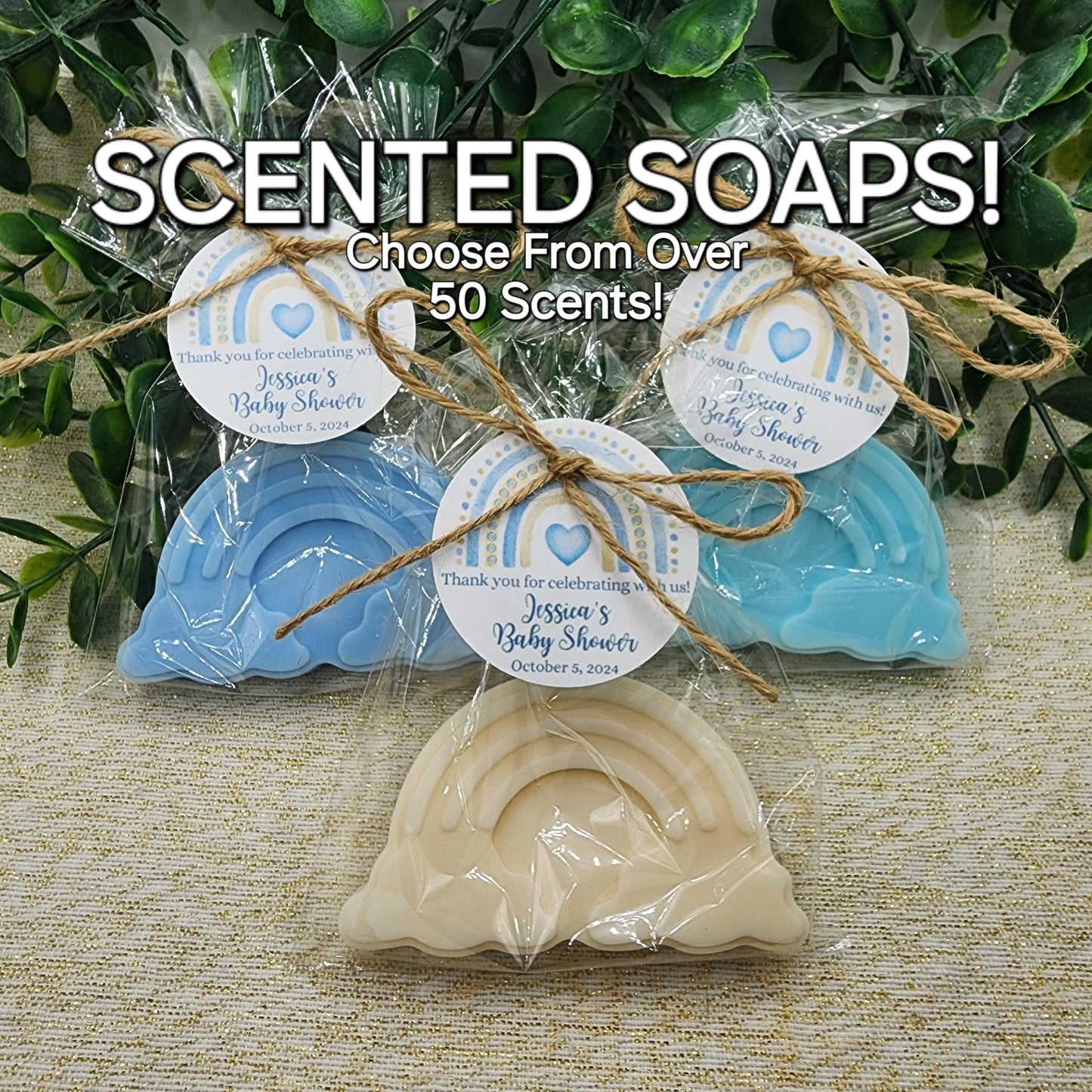 Rainbow Soap Favors Baby Shower Favors Bohemian Favors Rainbow Decorations For Party Gender Neutral Baby Reveal Party Decorations boy girl