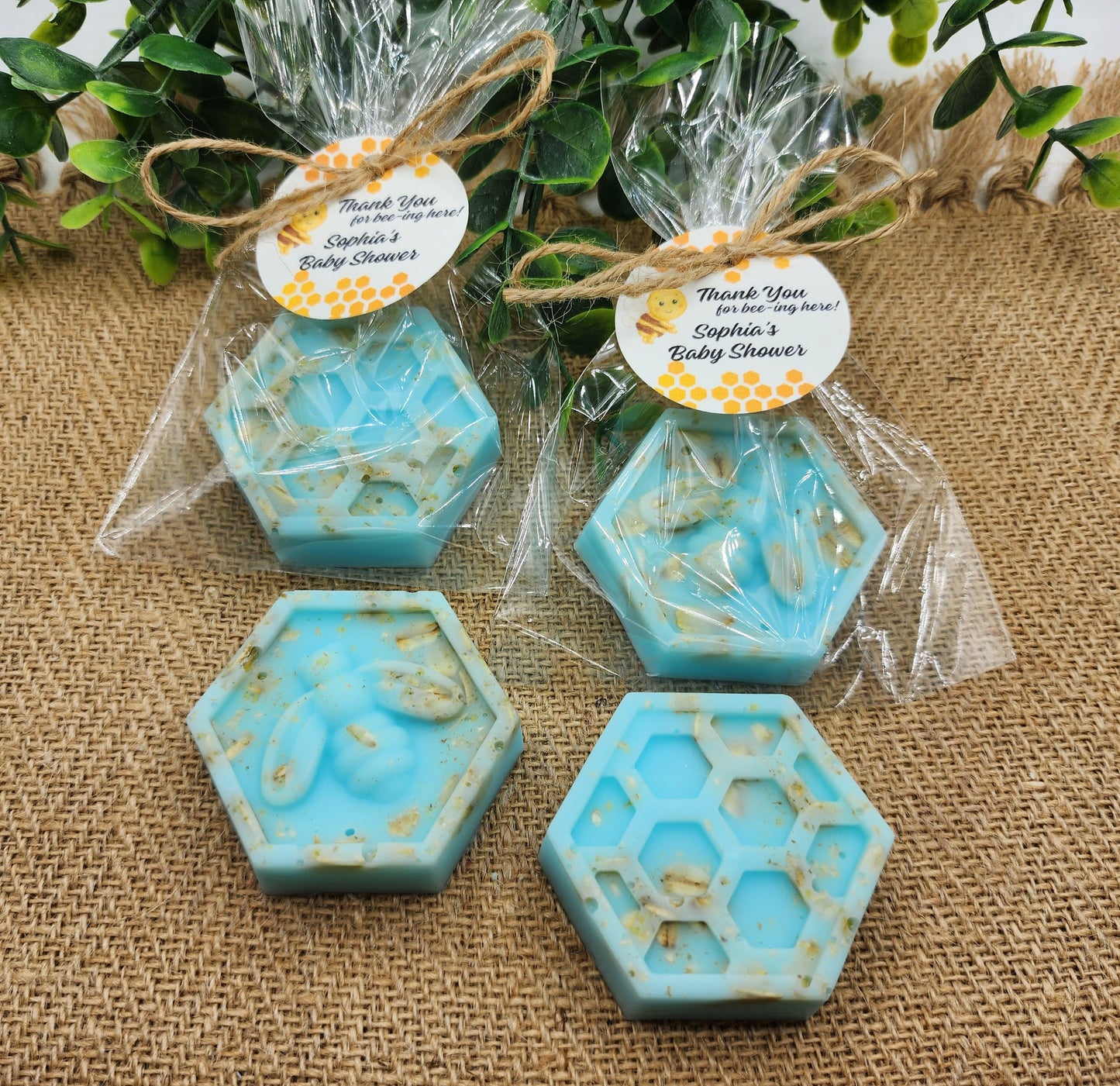 Honeycomb Soap Favors Honey Bee Baby Shower Favors Bee Hive Wedding Shower Favors Oatmeal Soap Gift For Her