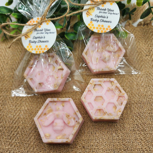 Honeycomb Soap Favors Honey Bee Baby Shower Favors Bee Hive Wedding Shower Favors Oatmeal Soap Gift For Her
