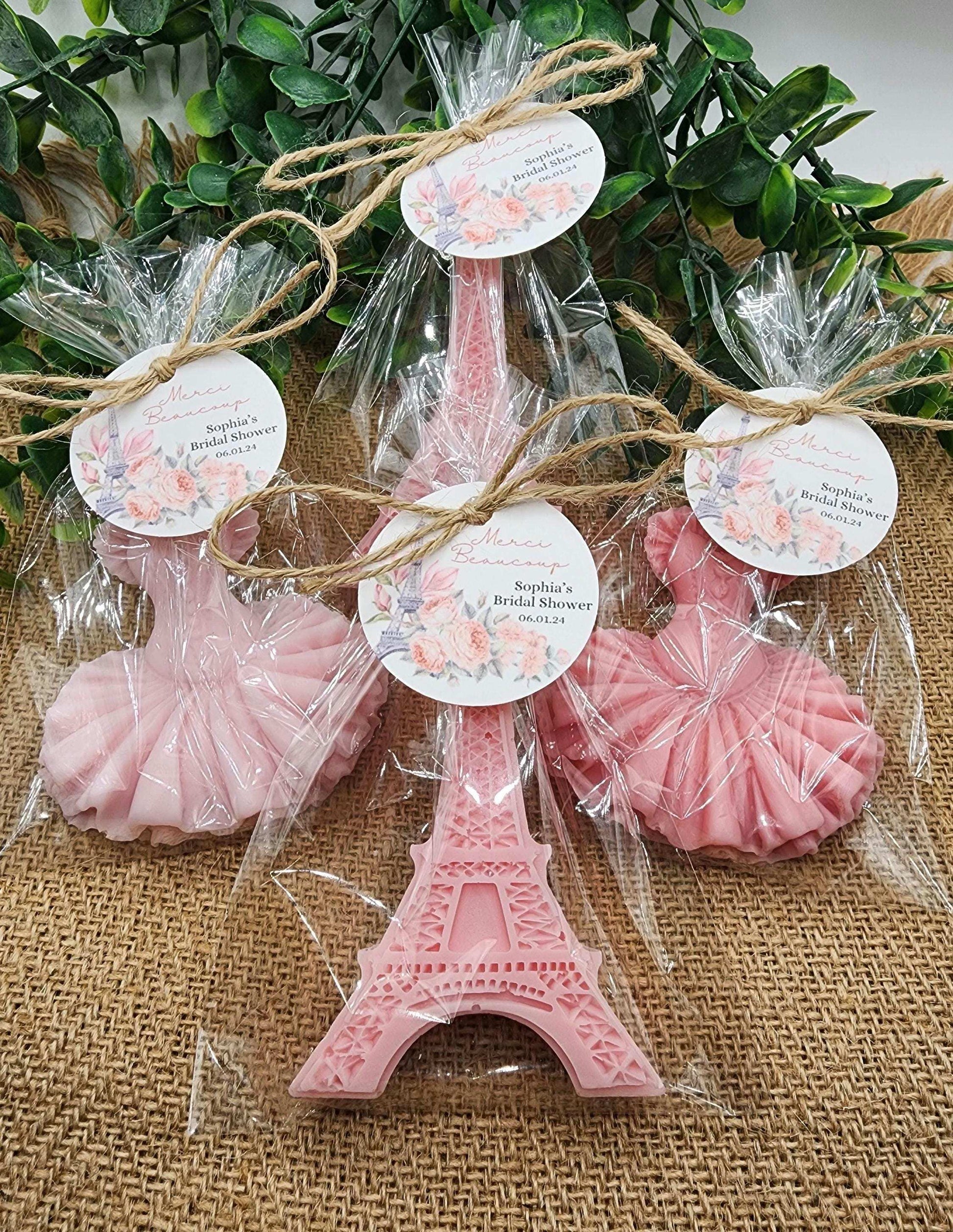 Eiffel Tower Soap Favors Eiffel Tower Gift Paris Baby Shower Soap Favors, Wedding Favors, Elegant Gift For Guests, Birthday Decor ballerina