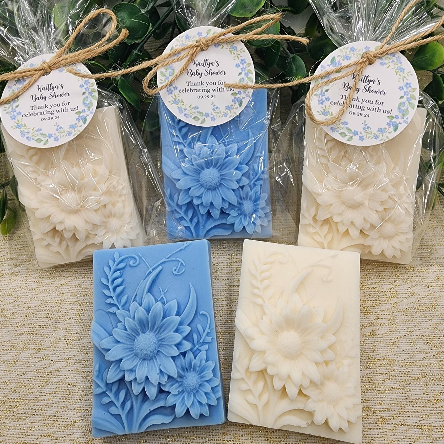 Wildflower Baby Shower Soap Favors Baby In Bloom Shower Decorations Daisy Flower Spring Garden Gift For Guests Bridal Shower Wedding Shower