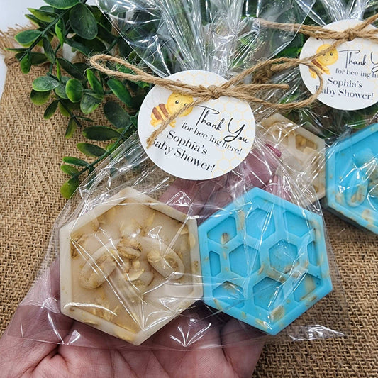 Honeycomb Soap Favors Honey Bee Baby Shower Favors Bee Hive Wedding Shower Favors Oatmeal Soap Gift For Her