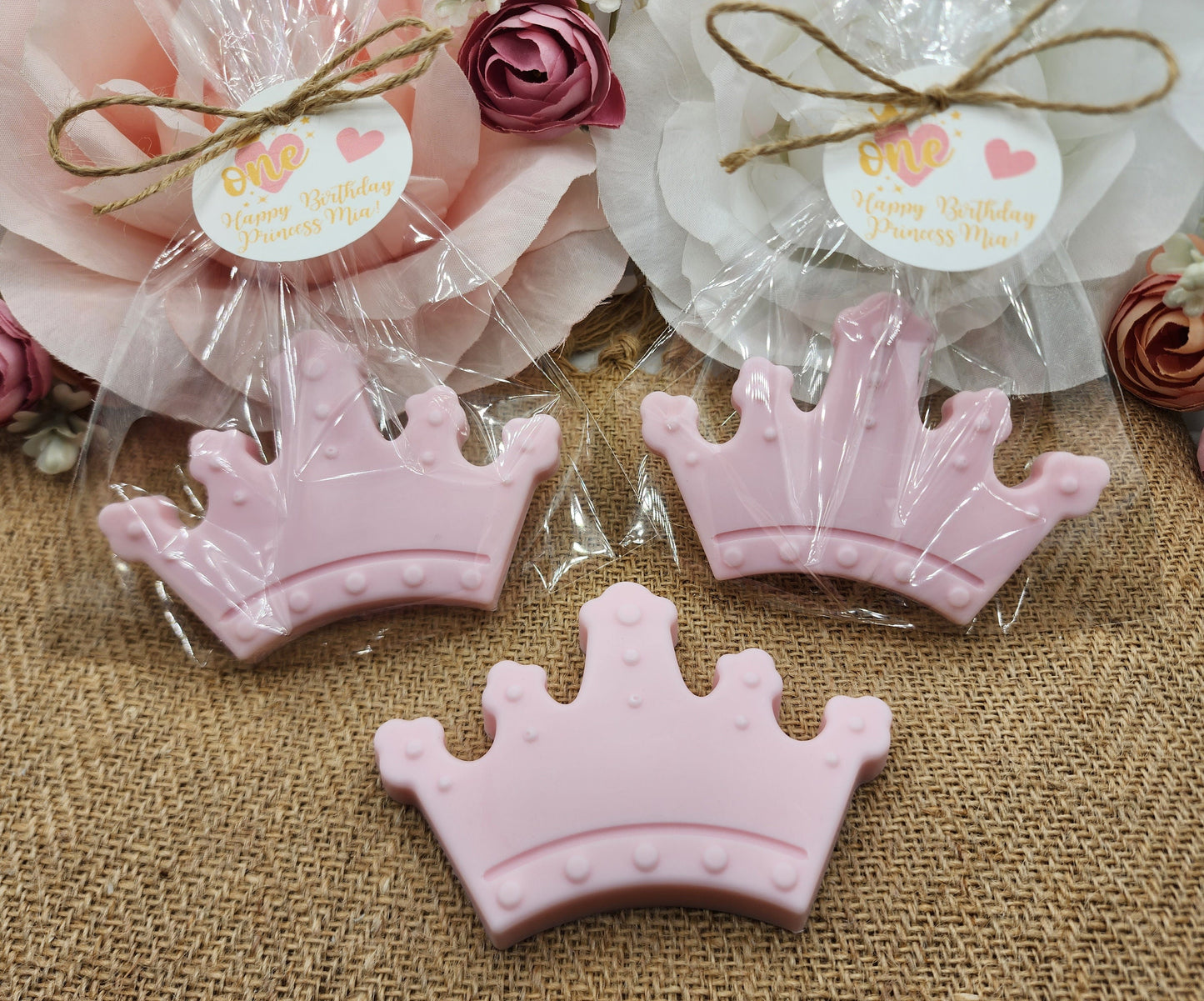 Princess Soap Favors Tiara Crown Baby Shower Favors Party Decorations Girl Princess Soap Girl Birthday Sweet 16 Pink Favors For Girl