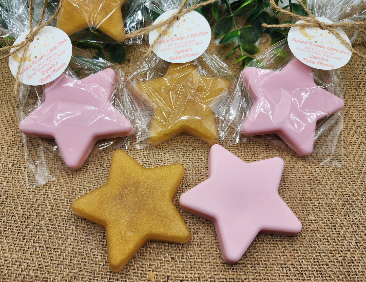 Twinkle twinkle little star soap favors over the moon baby shower favors gender reveal wedding shower favor love you to the moon and back