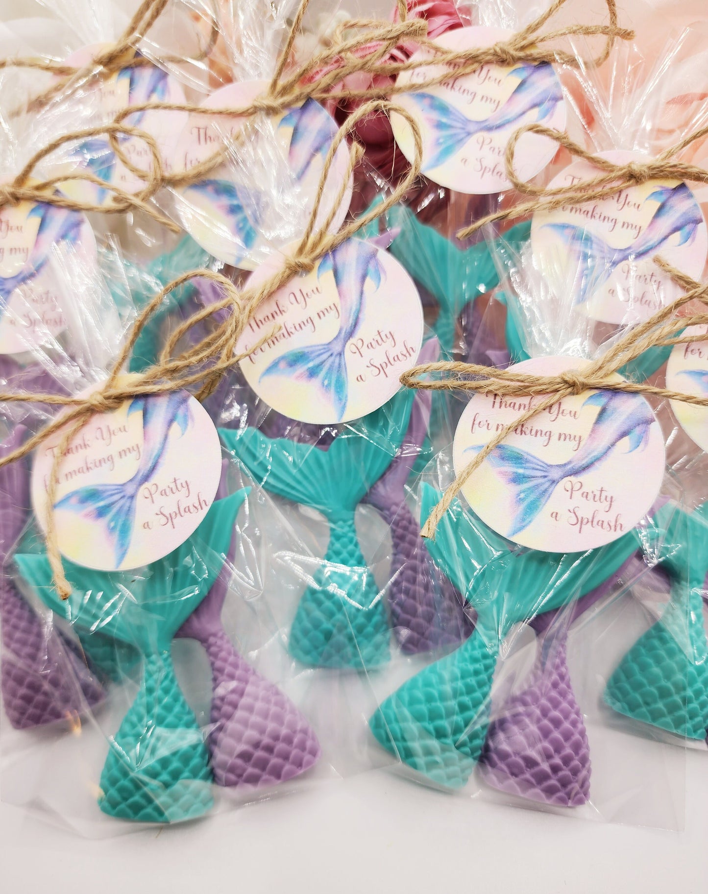Mermaid Tail Soap Mermaid Party Favor Mermaid Tails Beach Soap Beach Birthday Party Gift For Girl Baby Shower Favor Bridal Shower Favor