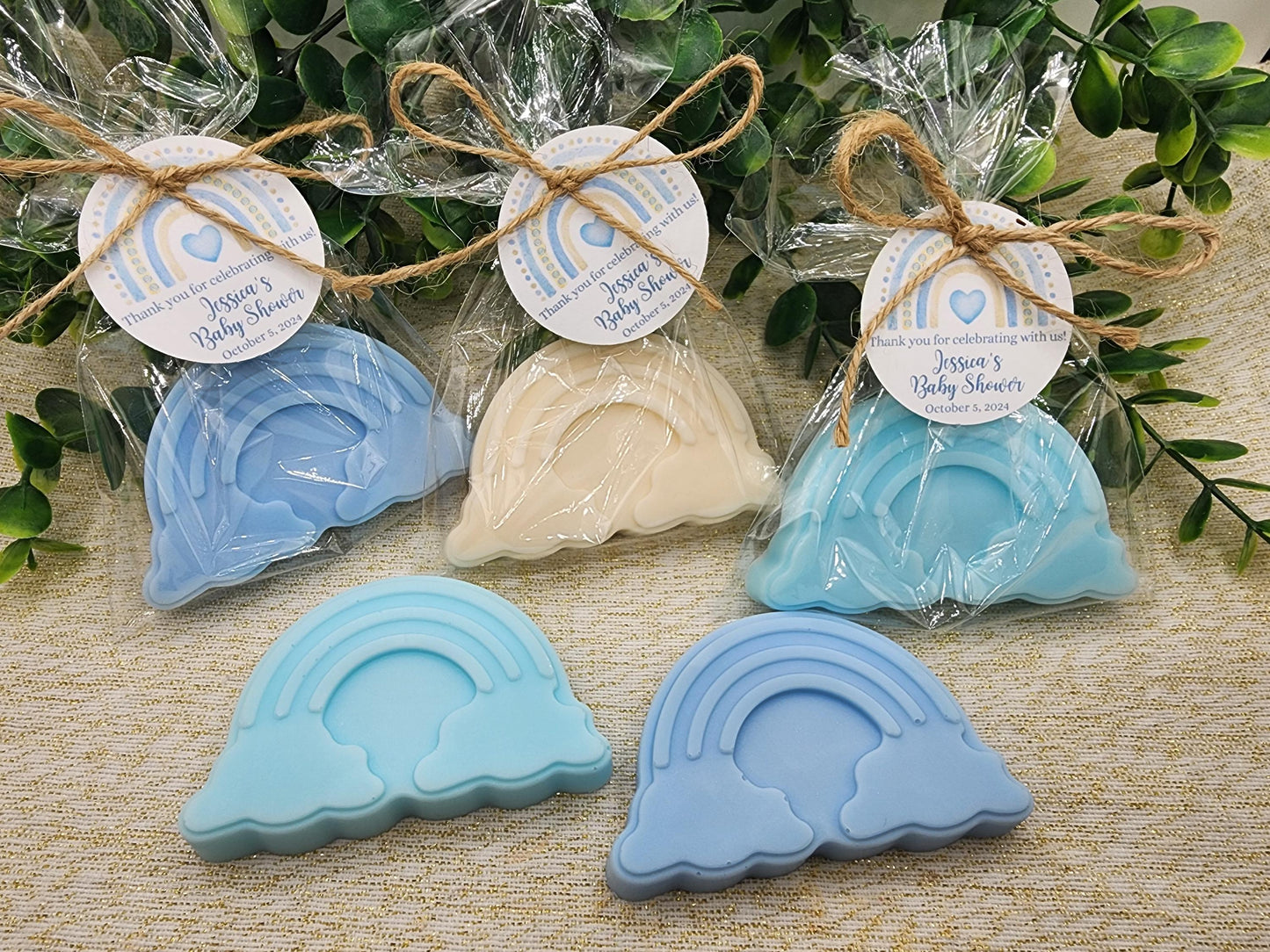 Rainbow Soap Favors Baby Shower Favors Bohemian Favors Rainbow Decorations For Party Gender Neutral Baby Reveal Party Decorations boy girl