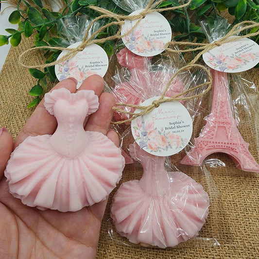 Eiffel Tower Soap Favors Eiffel Tower Gift Paris Baby Shower Soap Favors, Wedding Favors, Elegant Gift For Guests, Birthday Decor ballerina
