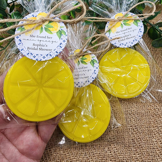 Lemon Soap Favors Orange Baby Shower Soap Favors Citrus Wedding Favors Little Cutie Favors Grapefruit Lime Clementine Gift For Her Soap