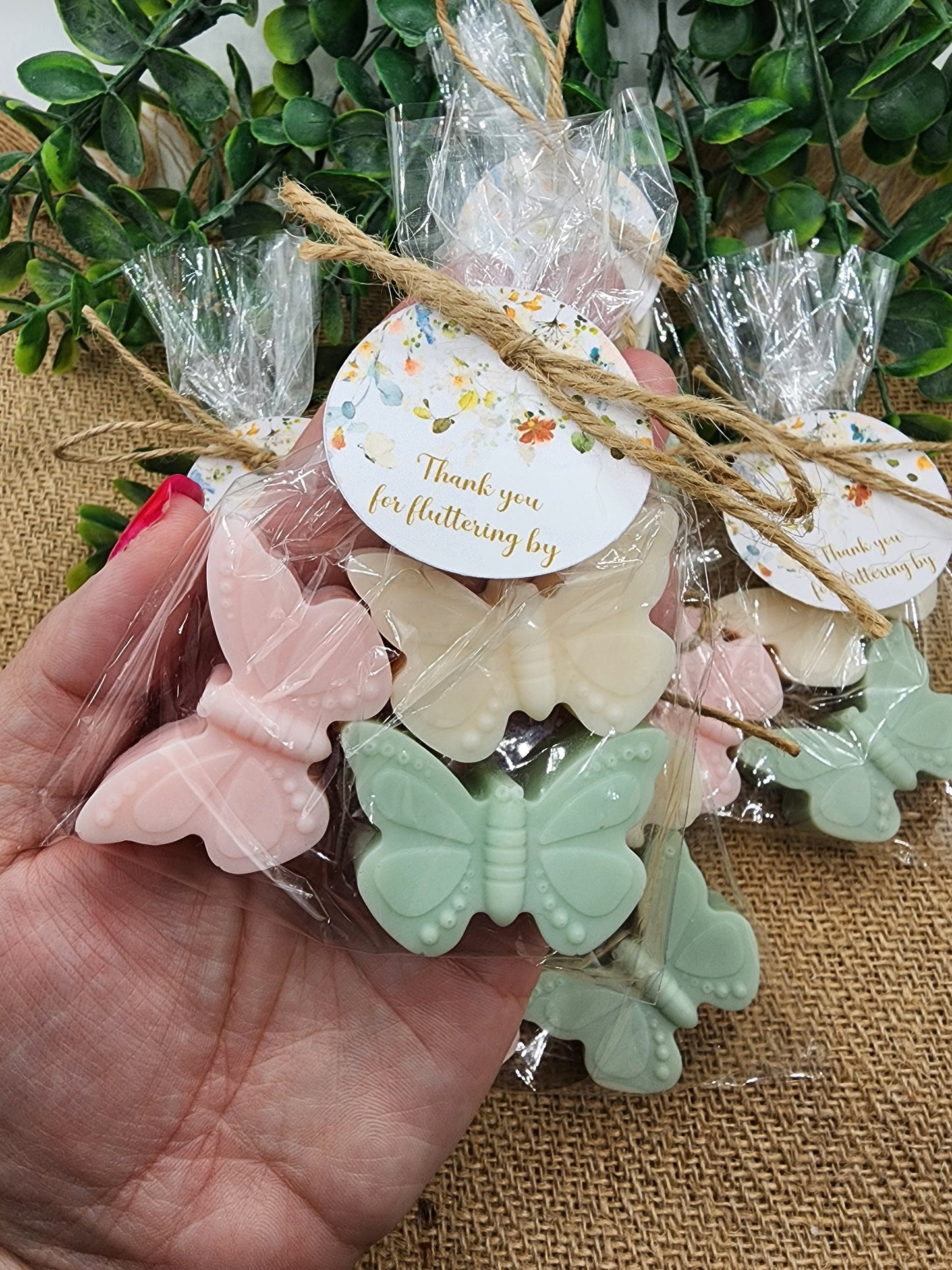 Butterfly Soap Favors Baby shower favors Bridal shower favors Wedding shower favors Party favors Girl gift sweet 16 decorations
