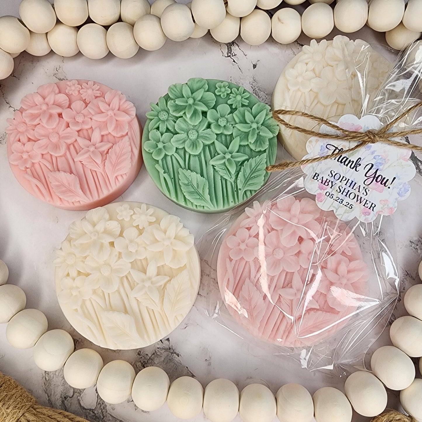 Wildflower Baby Shower Soap Favors Baby In Bloom Shower Decorations Daisy Flower Spring Garden Gift For Guests Bridal Shower Wedding Shower
