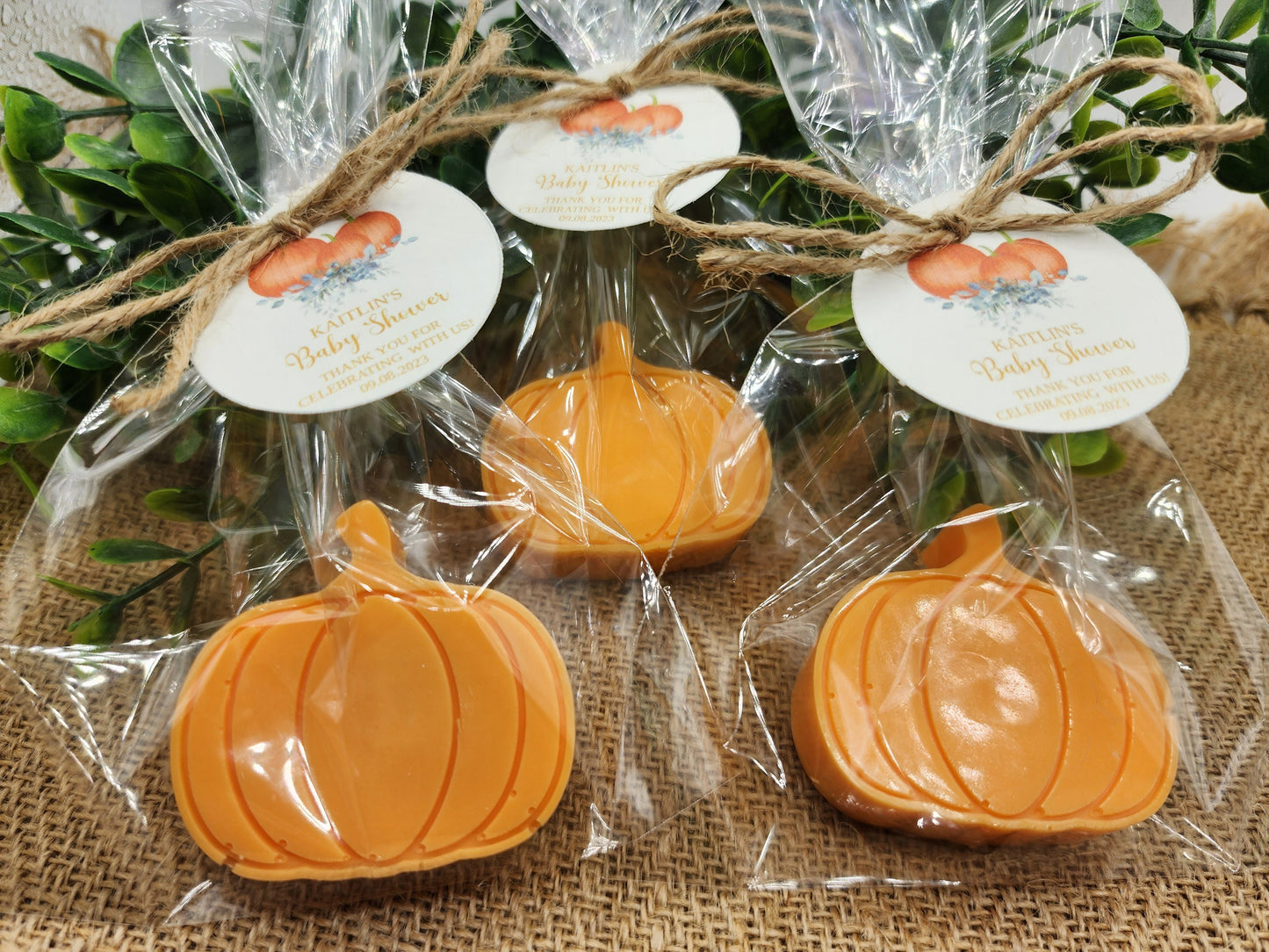 Pumpkin Soap Favors Little Pumpkin Soap Favors Fall Pumpkin Party Favors Halloween Party Decorations Pumpkin Wedding Favors