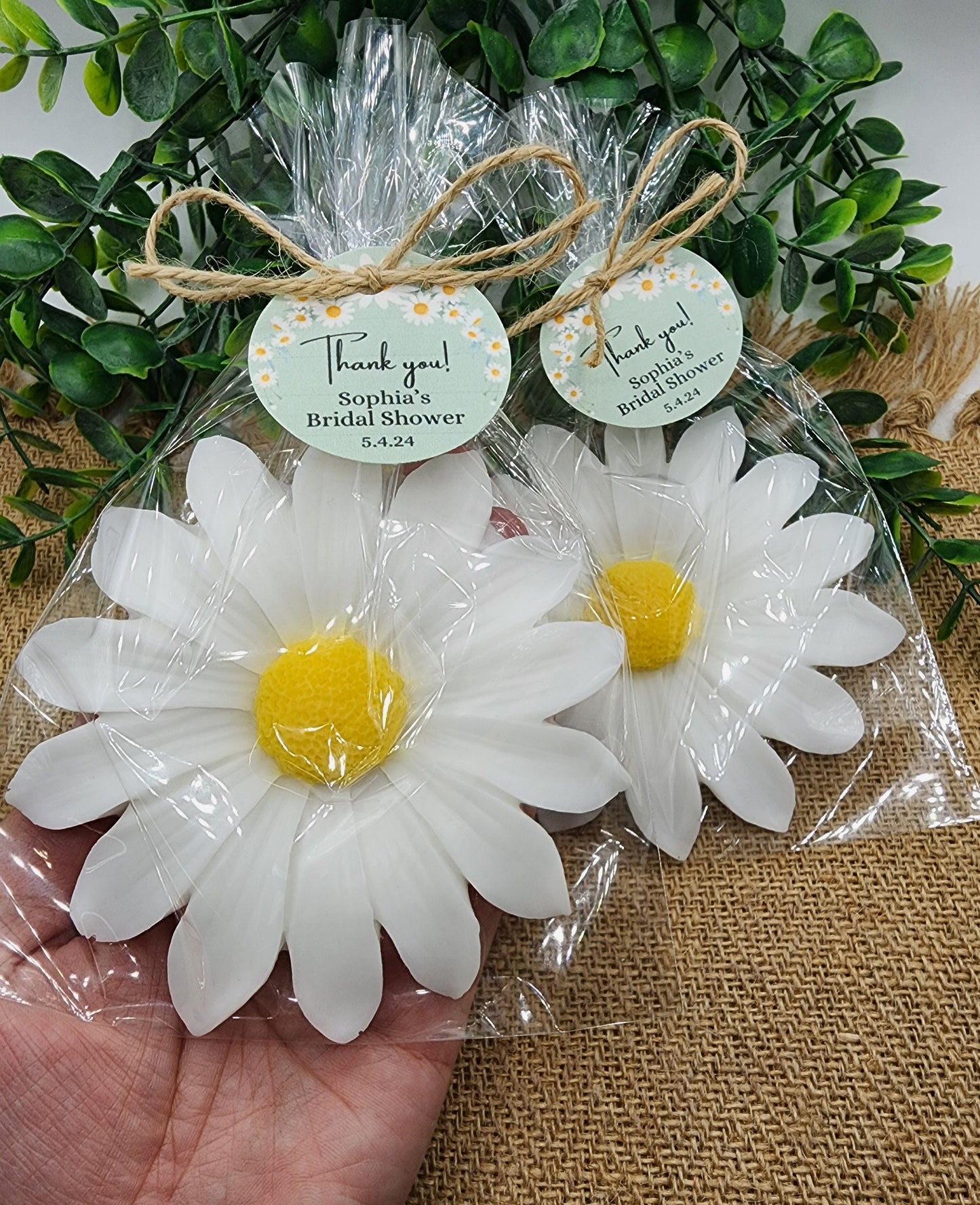 Large Daisy Soap Favors Baby Shower Floral Bridal Shower Decor Baby In Bloom Theme Large Daisy Party Favors Gift For Guests