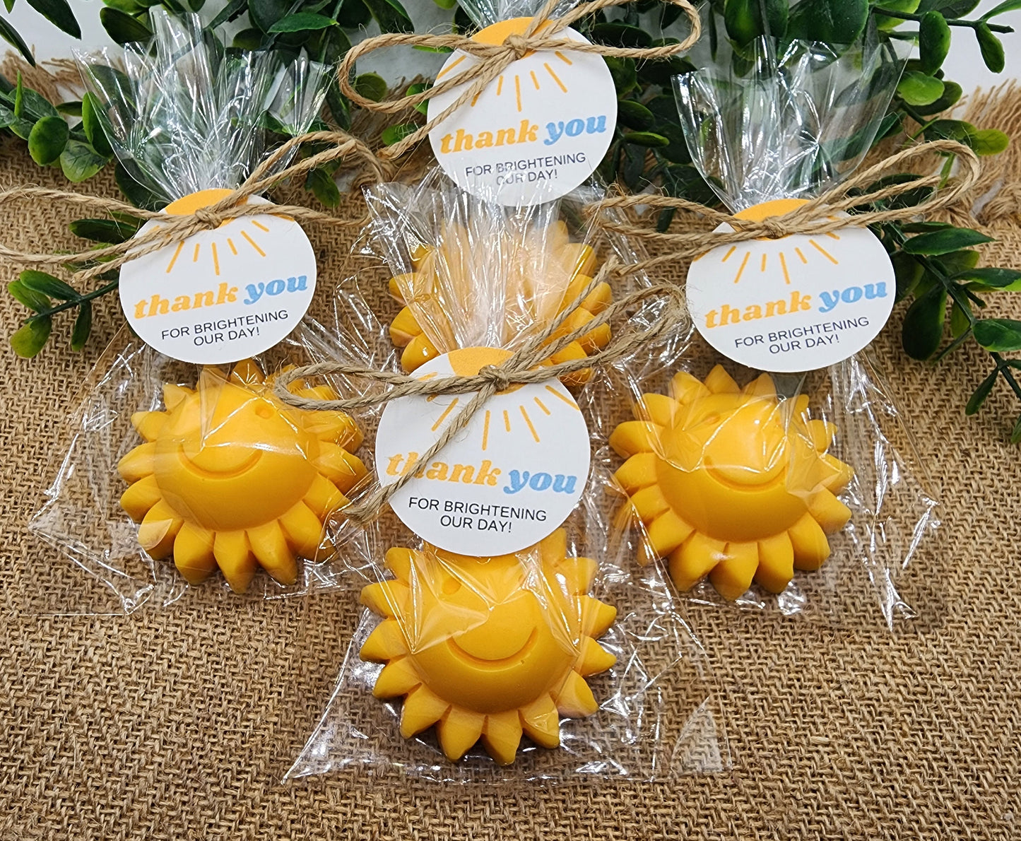Sun baby shower soap favors sunshine soap here comes the son soap baby shower sun favors birthday party gift you are my sunshine