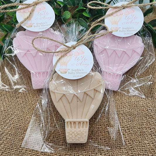 Hot Air Balloon Soap Favors Baby Shower Gift For Boy Girl Up Up And Away Baby Shower Decor Birthday Gift Gender Reveal Adventure Awaits